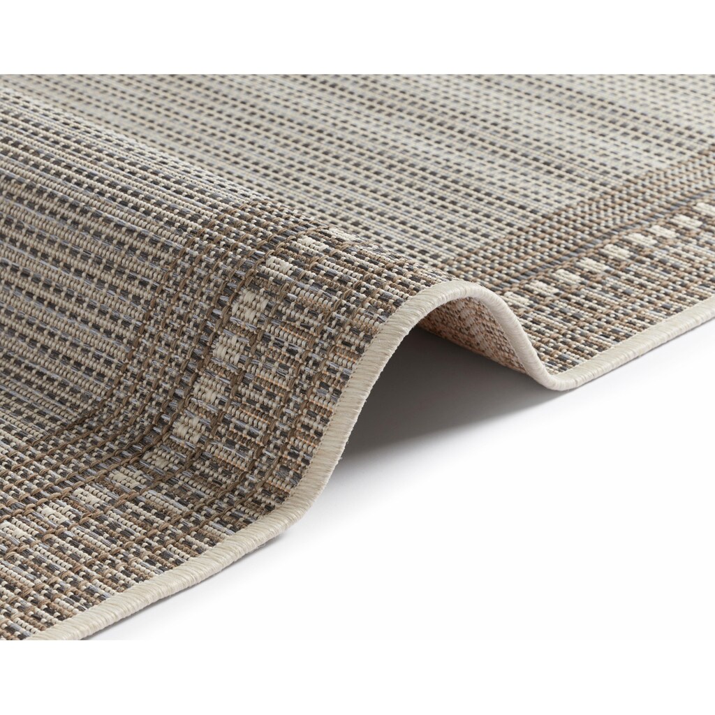 freundin Home Collection Teppich »Ocean«, rechteckig, In-und Outdoor geeignet, Strapazierfähig und pflegeleicht, Flachgewebe