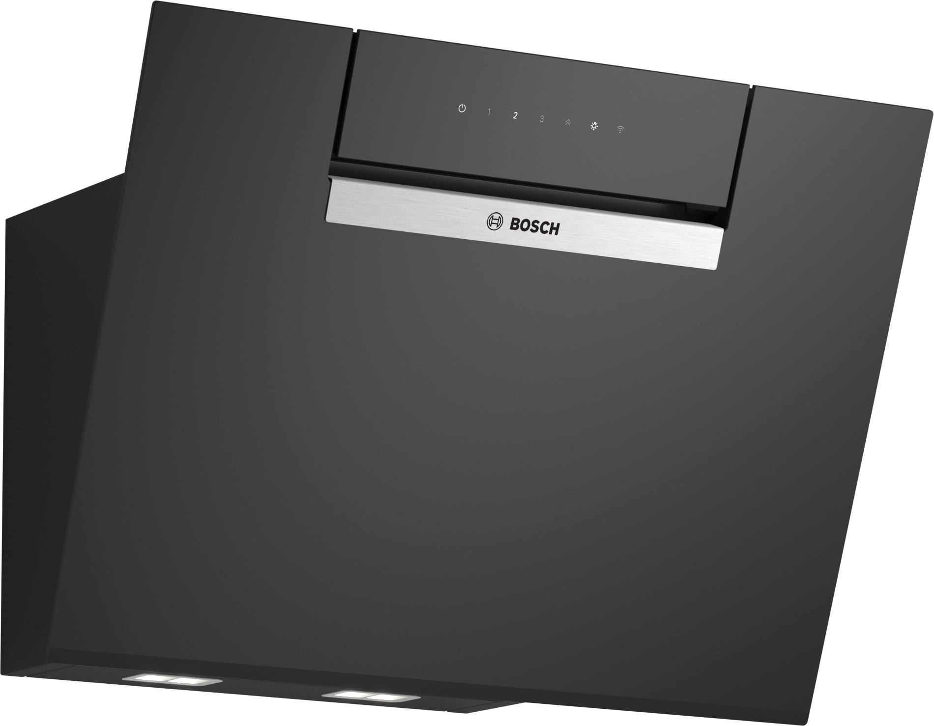 BOSCH Kopffreihaube "DWJ67FN60" Serie Serie 4 Leiser SilentPowerDrive & smarte, automatische Dunstabzugshaube