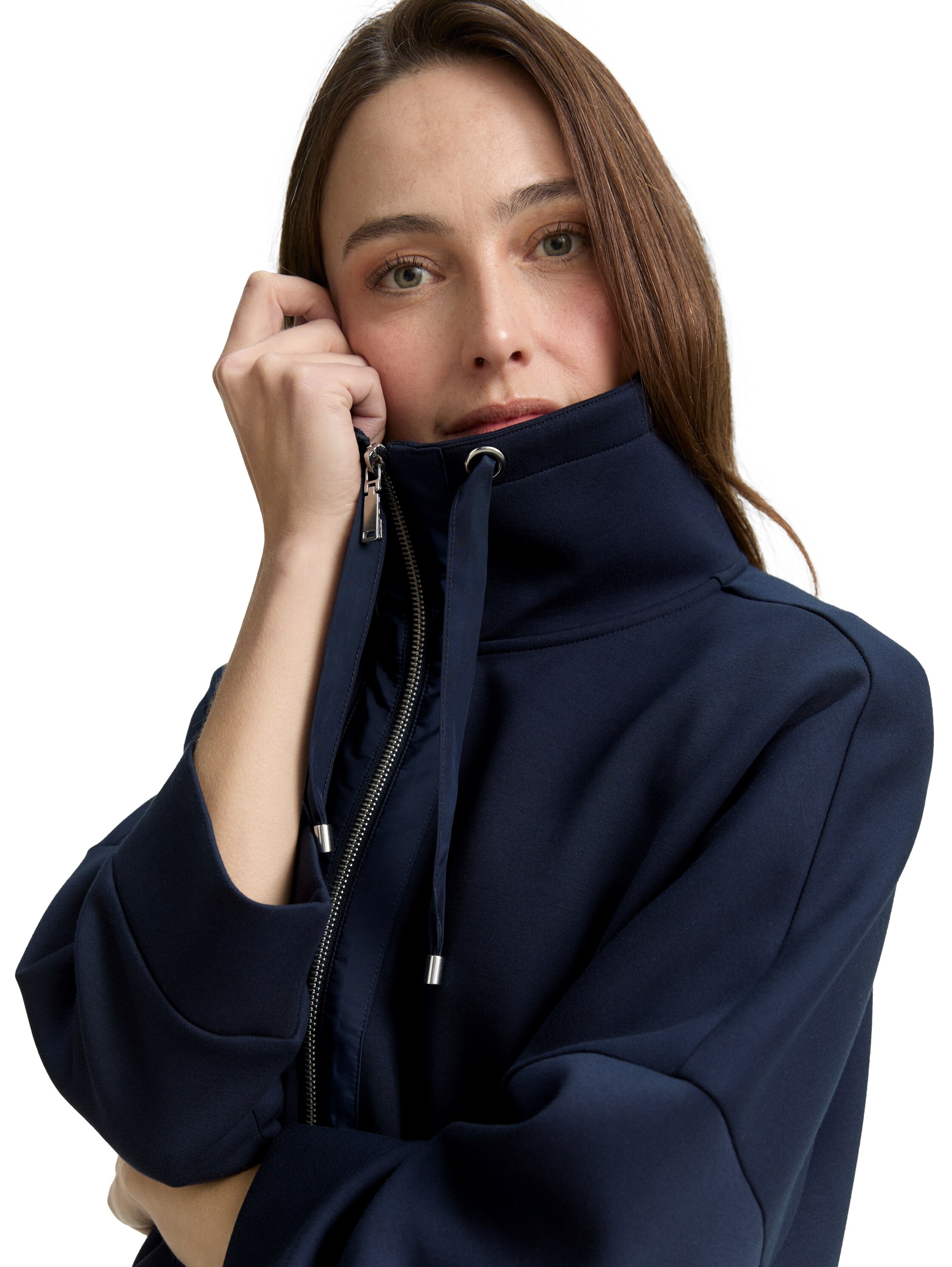TOM TAILOR Sweatjacke »Boxy« mit Taschen