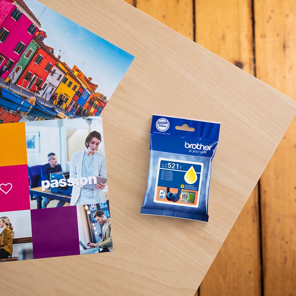 Brother Tintenpatrone »LC521Y«