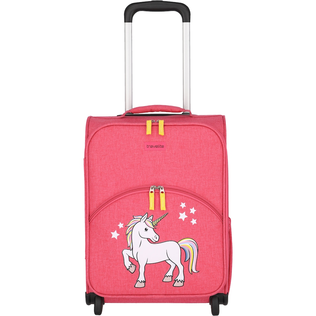 travelite Kinderkoffer »Youngster, Einhorn, 44 cm«, 2 Rollen