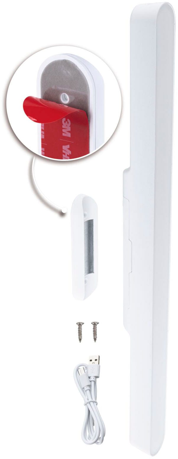 Paulmann Einbauleuchte »Mobile Möbelaufbauleuchte Atali 240lm 4000K« LED-Modul 1 Stk. Neutralweiß Dimmer, Ein-/Ausschalter, USB-Ladefunktion