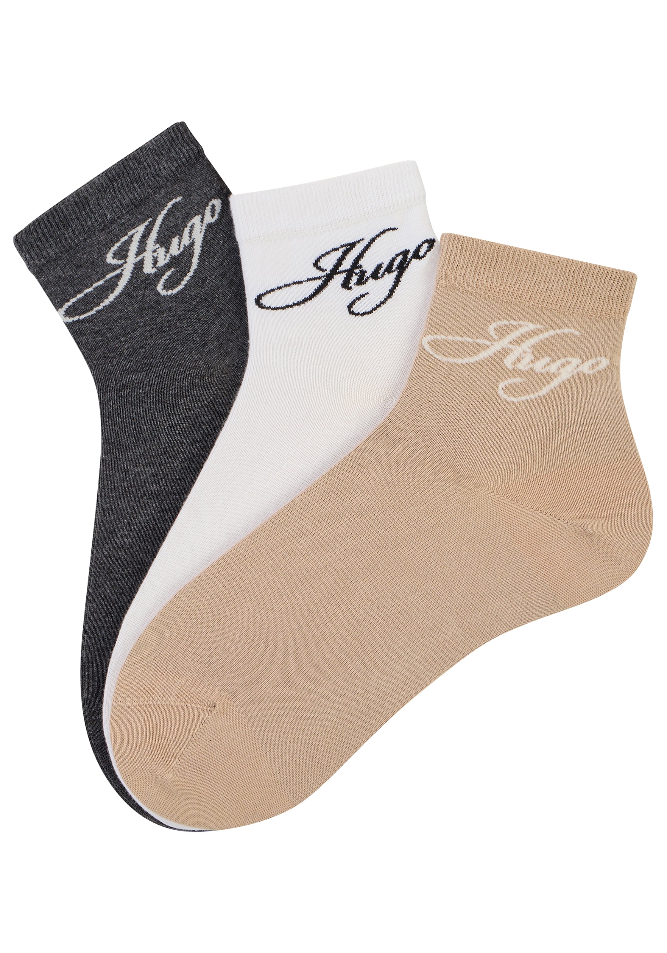 HUGO Underwear Kurzsocken 3 Paar tlg.