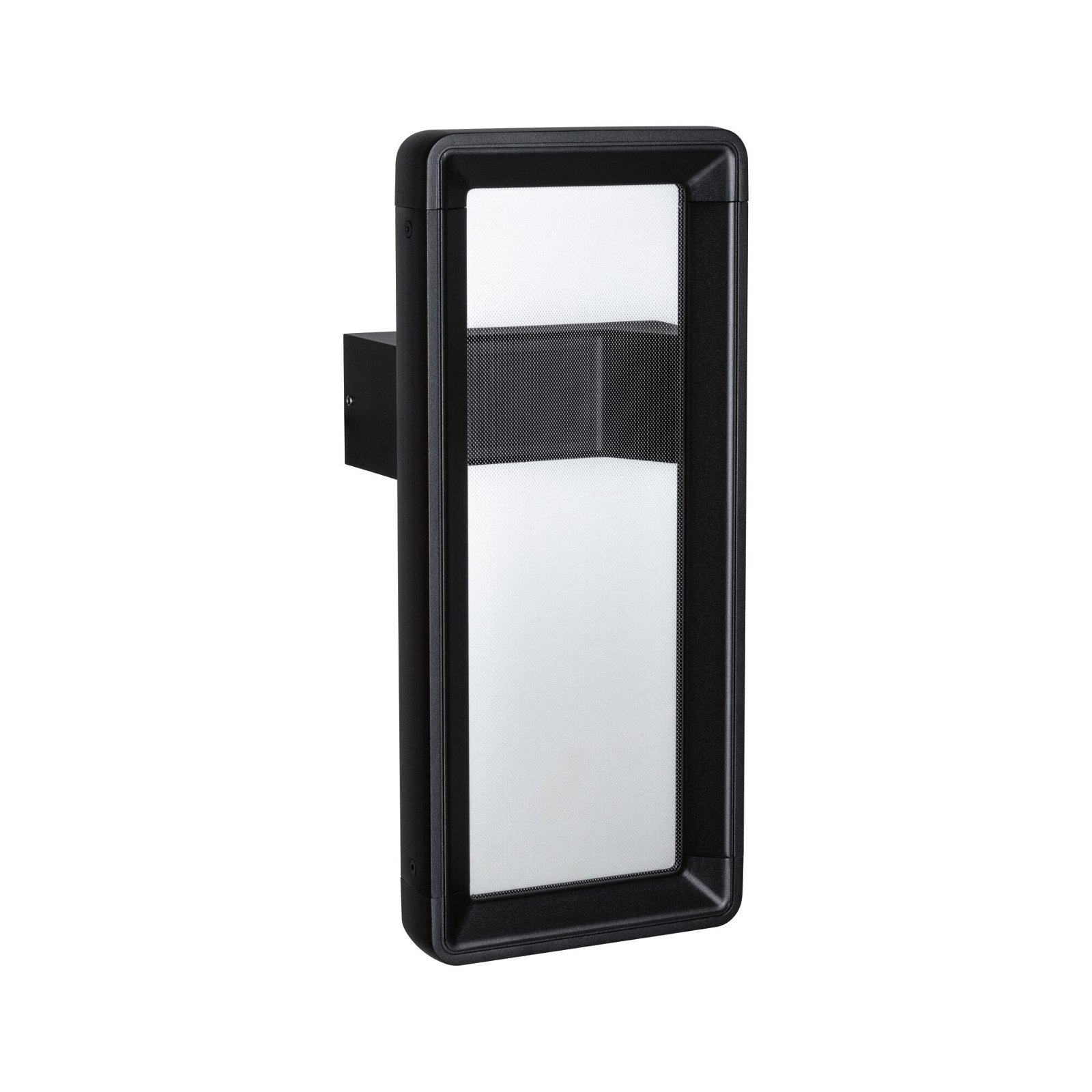 Paulmann LED Außen-Wandleuchte »Reana IP44 176x107mm 3000K 2x3W 2x130lm 230V Anthrazit Metall«, 2 flammig, Bewegungsmelder mit Hochfrequenz-Sensor