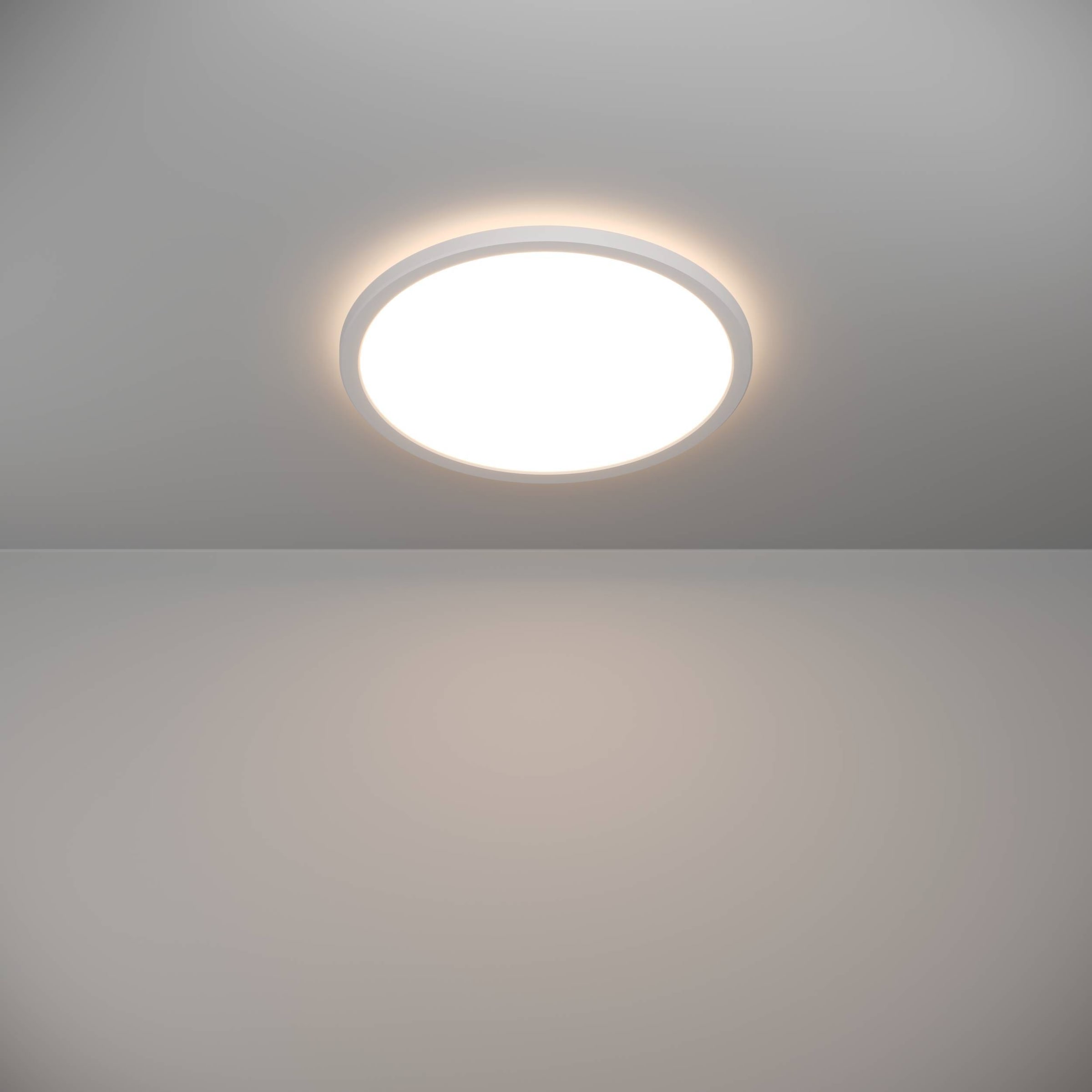 EGLO Deckenleuchte »Rovito-R Deckenlampe, Deckenbeleuchtung, Badlampe, Kunststoff, IP44« LED-Modul 1 Stk. Kaltweiß | Neutralweiß | Warmweiß Wand-/Deckenleuchte - H3 x Ø38,9 cm - weiß - 18,5W inkl.