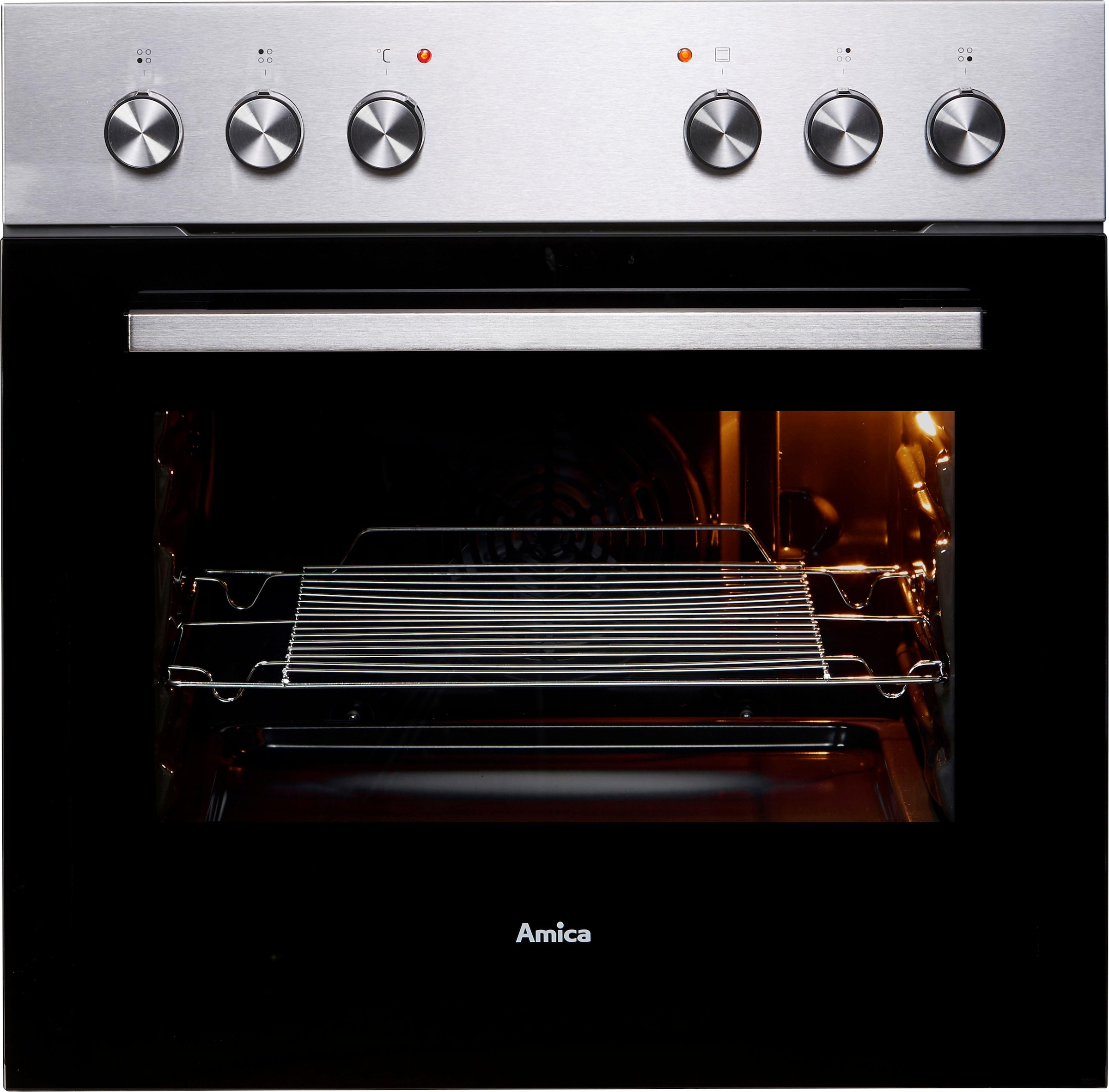 Amica Elektro-Herd-Set »EHC 933 021 E«, Steam Clean, RapidWarmUp-Funktion