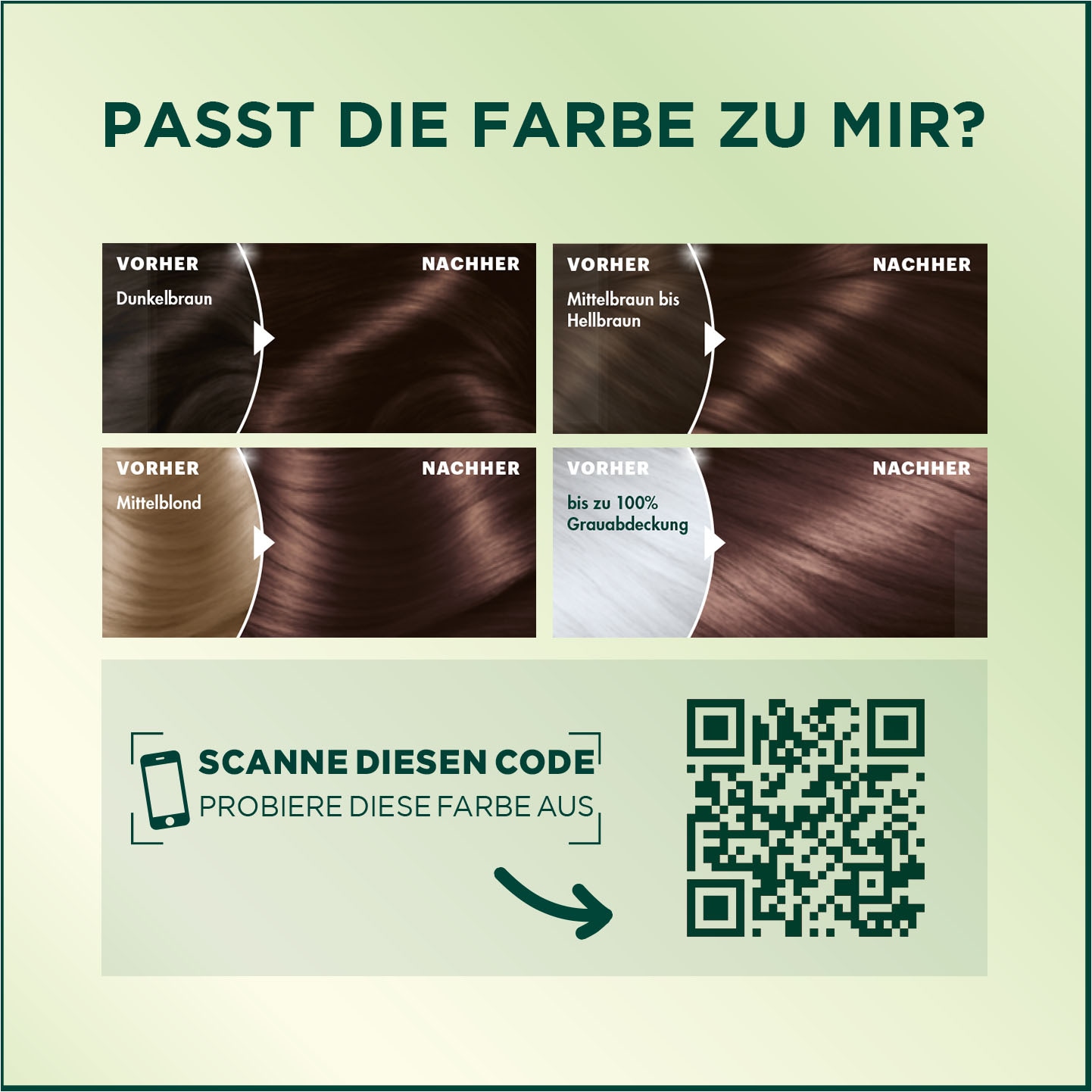 GARNIER Coloration »Garnier Nutrisse Creme«, (Packung, 3 tlg.), mit pflegender Formel