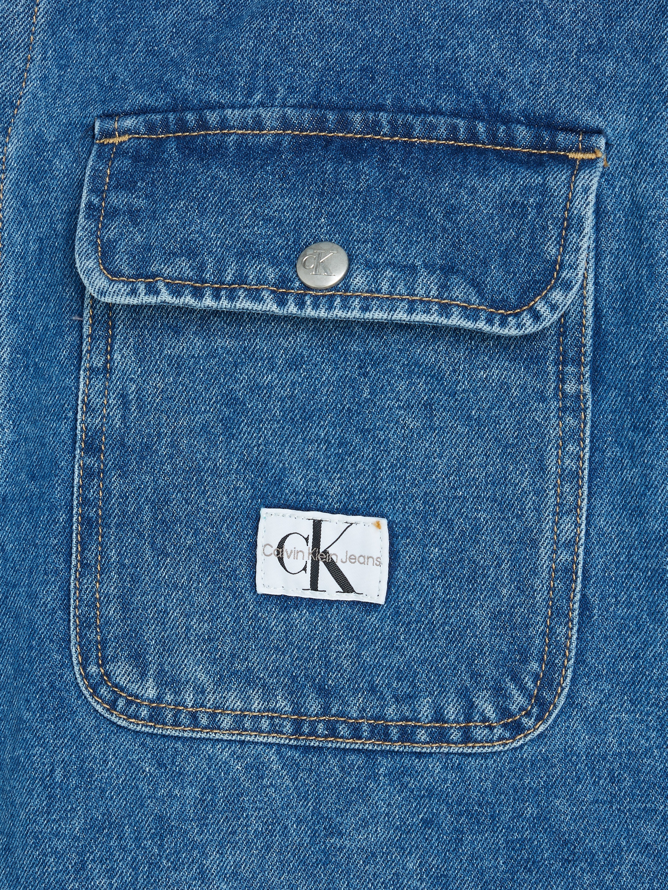 ♕ LOOSE SHIRT« Jeans Jeanshemd »BOXY bei Klein Calvin