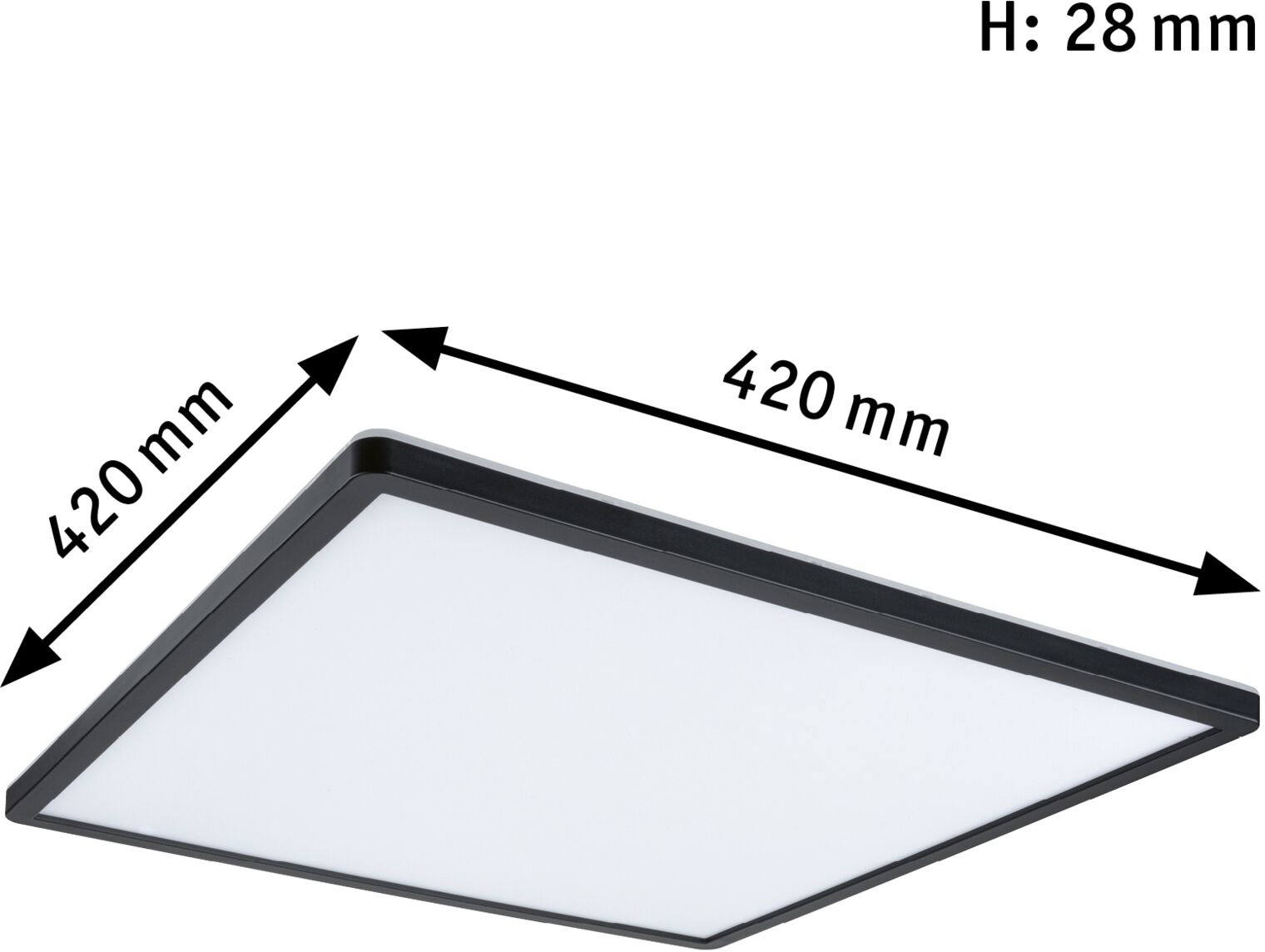 Paulmann LED Panel »Atria Shine«, 1 flammig