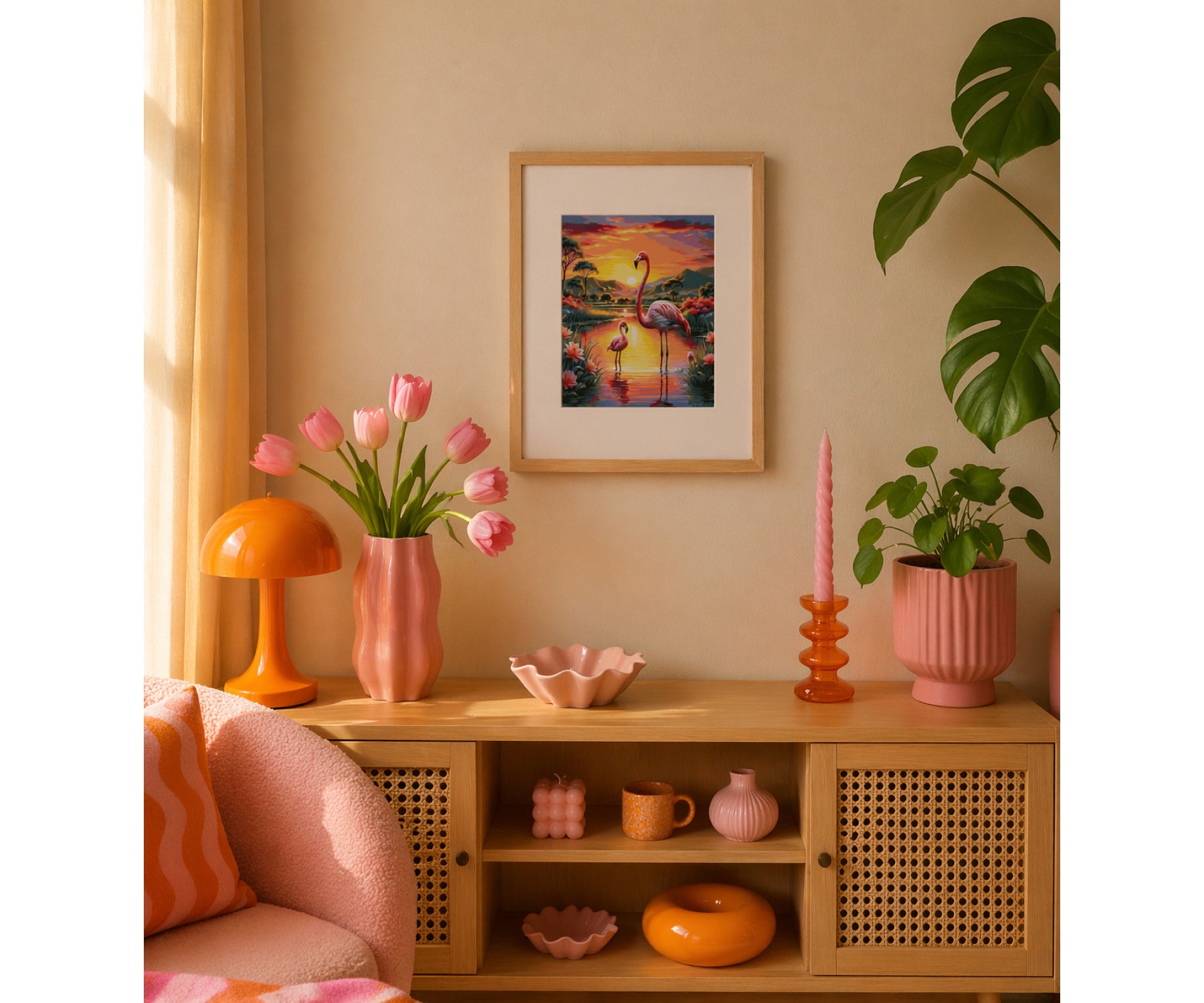 Schipper Malen nach Zahlen »Meisterklasse Klassiker - Flamingos« Made in Germany