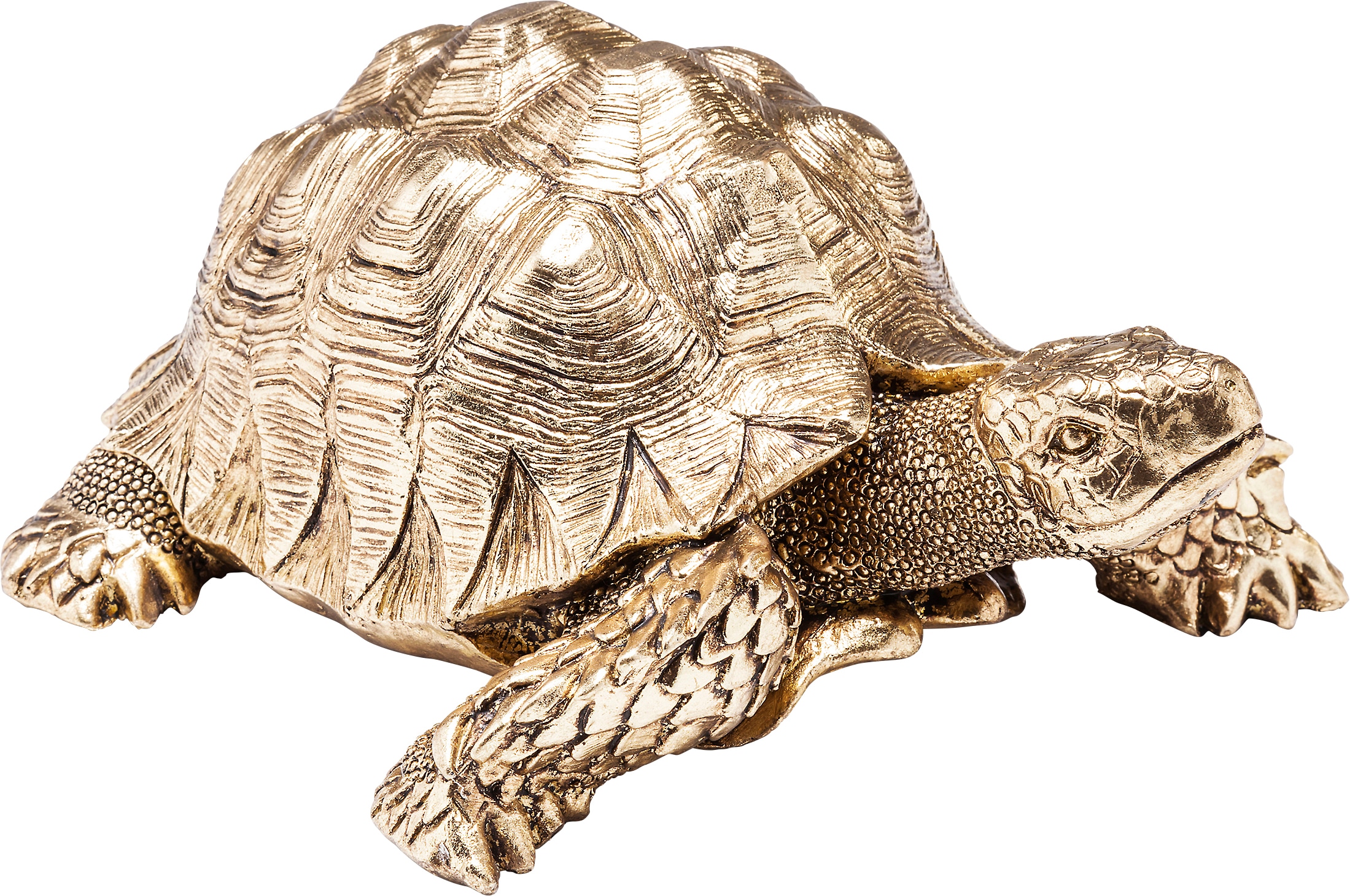 Kare Design Dekofigur »Deko Figur Turtle Gold Klein«