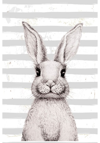 queence Metallbild »Bunny III«, Hase, (1 St.) kaufen