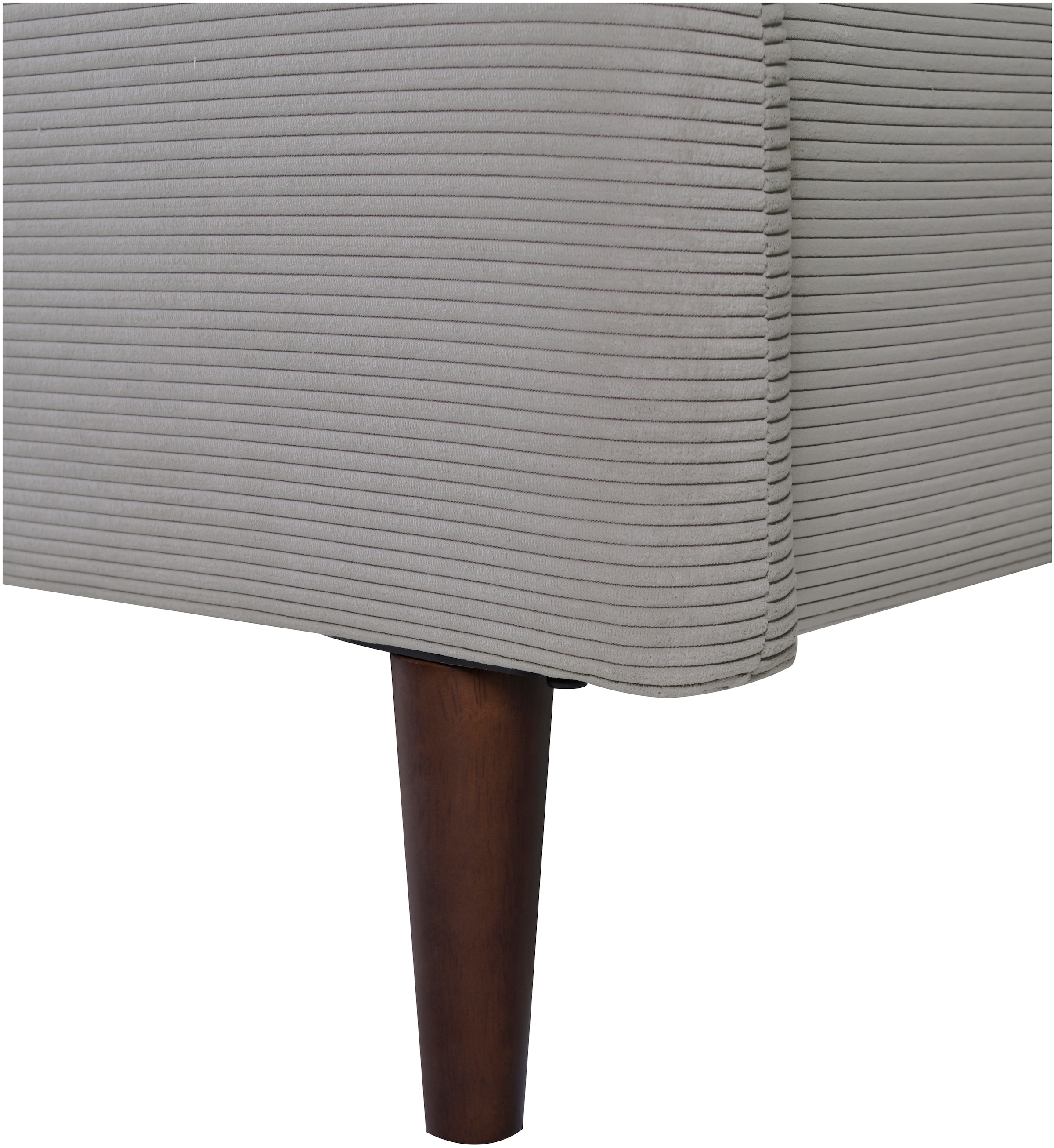 Home affaire Polsterbett »Sambre inkl. Lattenrost, erhältlich in 140 & 180cm Breite« bezogen mit Cordstoff