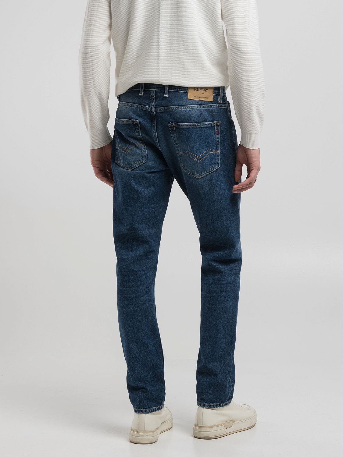 Replay Straight-Jeans »GROVER«, in vielen verschiedenen Waschungen, mit Stretch