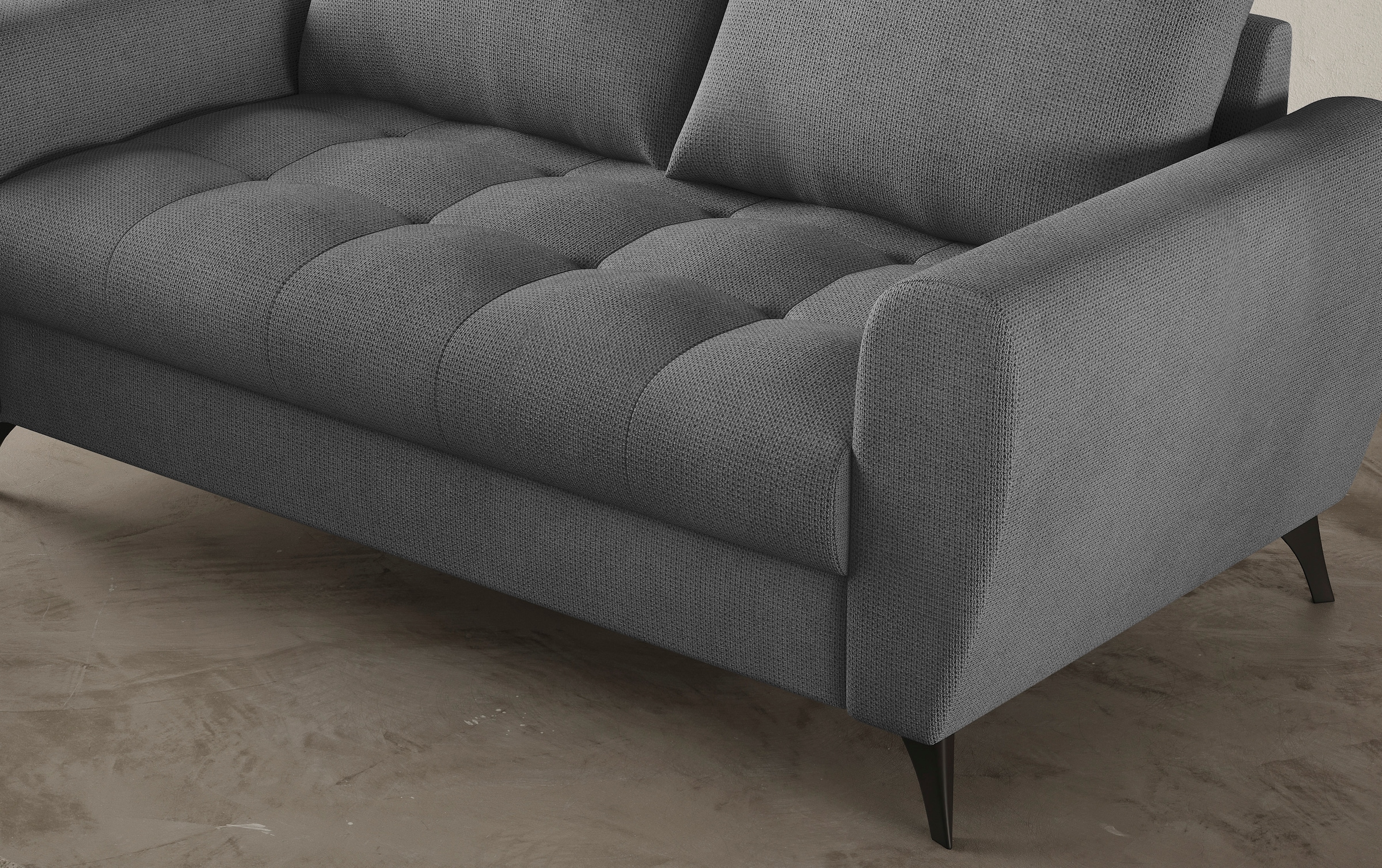 Mr. Couch 2,5-Sitzer »Blackburn II« Mit Kaltschaumpolsterung bis 140 kg belastbar