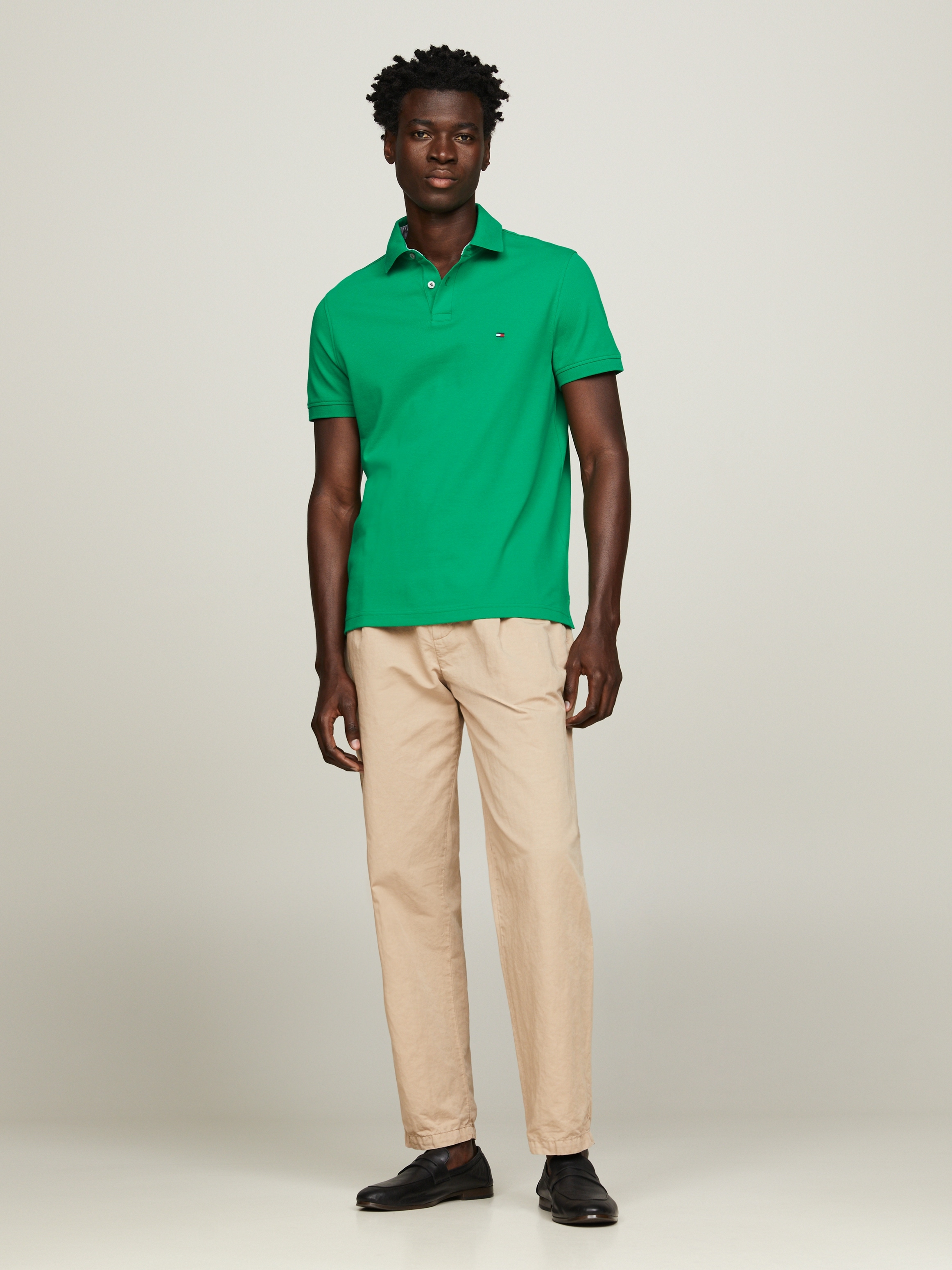 Tommy Hilfiger Poloshirt »1985 REGULAR POLO«, mit Tommy Hilfiger Kontraststreifen innen am Kragen
