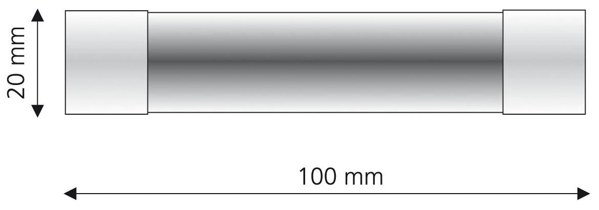 Liedeco Gardinenstangen-Endstück »Baton« für Gardinenstangen Ø 16 mm