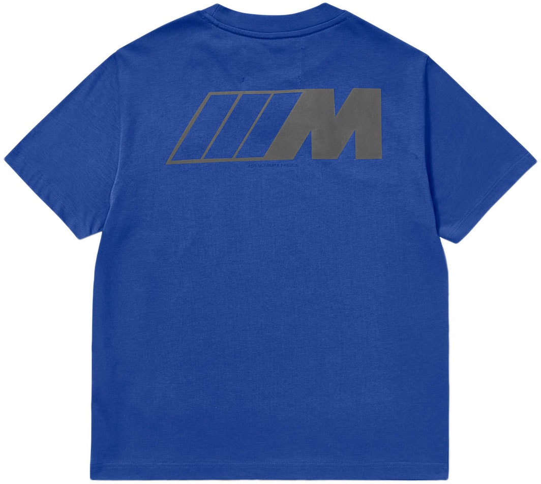 BMW T-Shirt, mit Logostickerei auf Brusthöhe