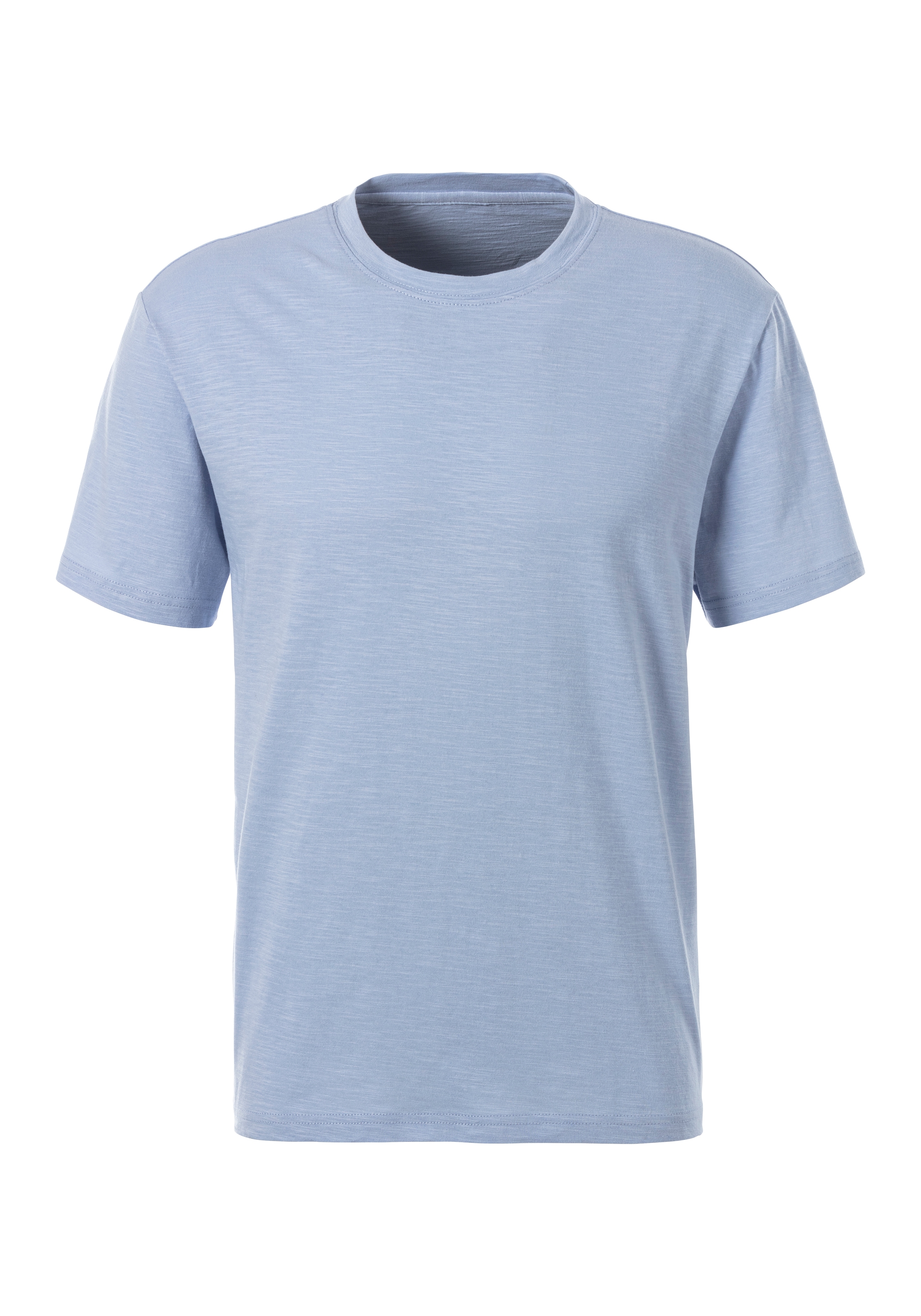 John Devin T-Shirt, (Packung, 2 tlg., 2er-Pack), aus strukturierter Baumwoll-Qualität - im 2er-Sparpack