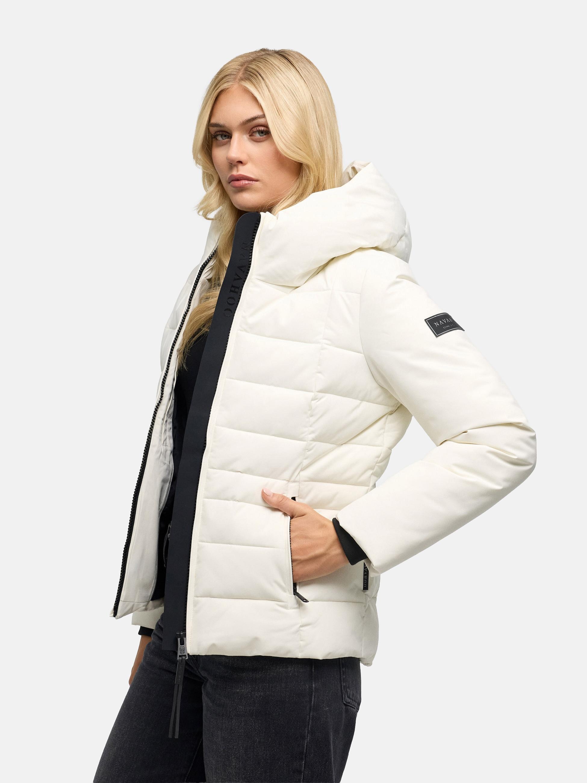 Navahoo Outdoorjacke »Outdoorjacke Stepptänzchen XIV« mit Kapuze Warme Damen Steppjacke mit Kapuze