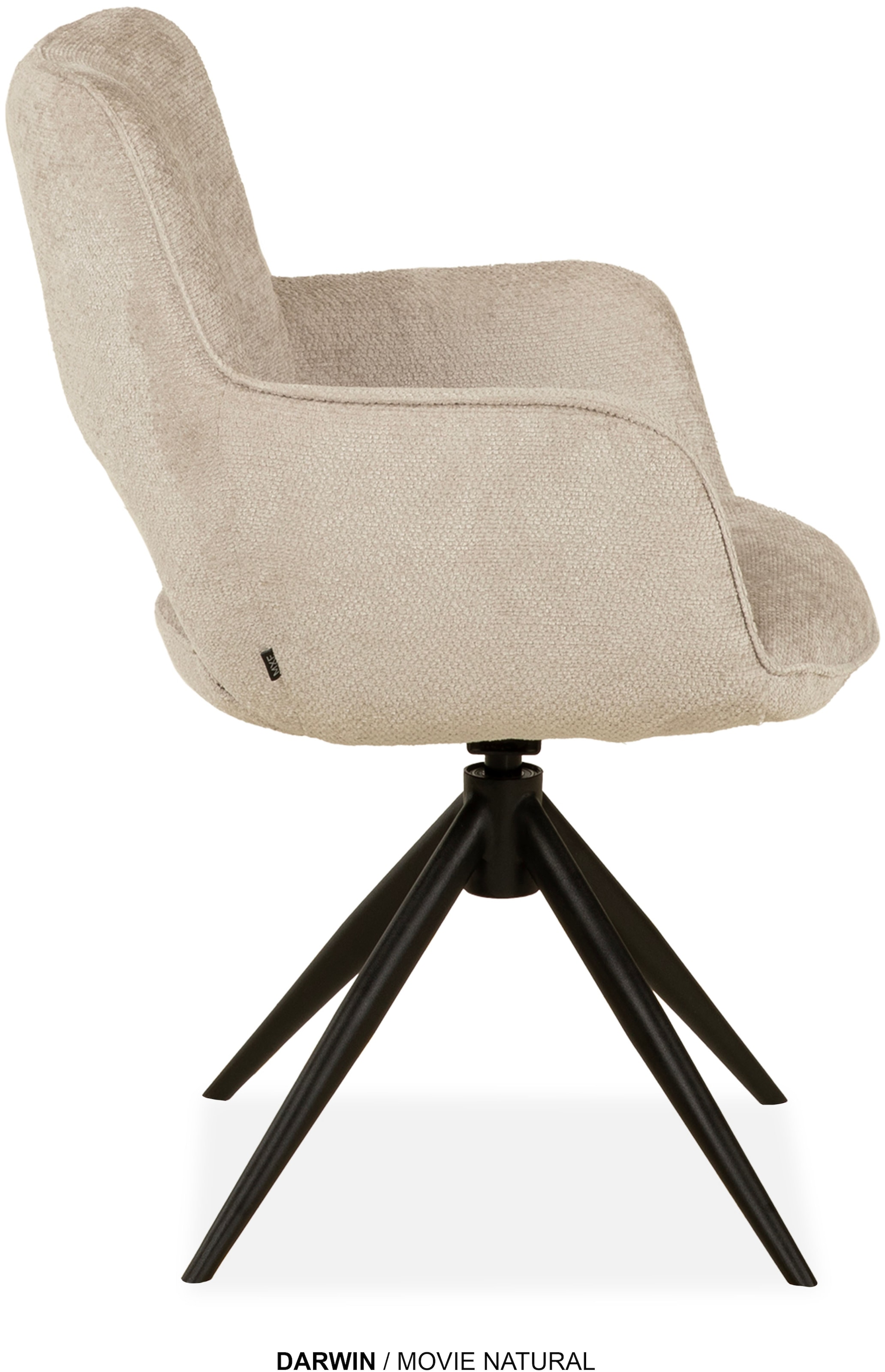 OMG Design Esszimmerstuhl »Darwin« (Set) 2 Stk.Drehstuhl mit auto-return, Armlehnenstuhl