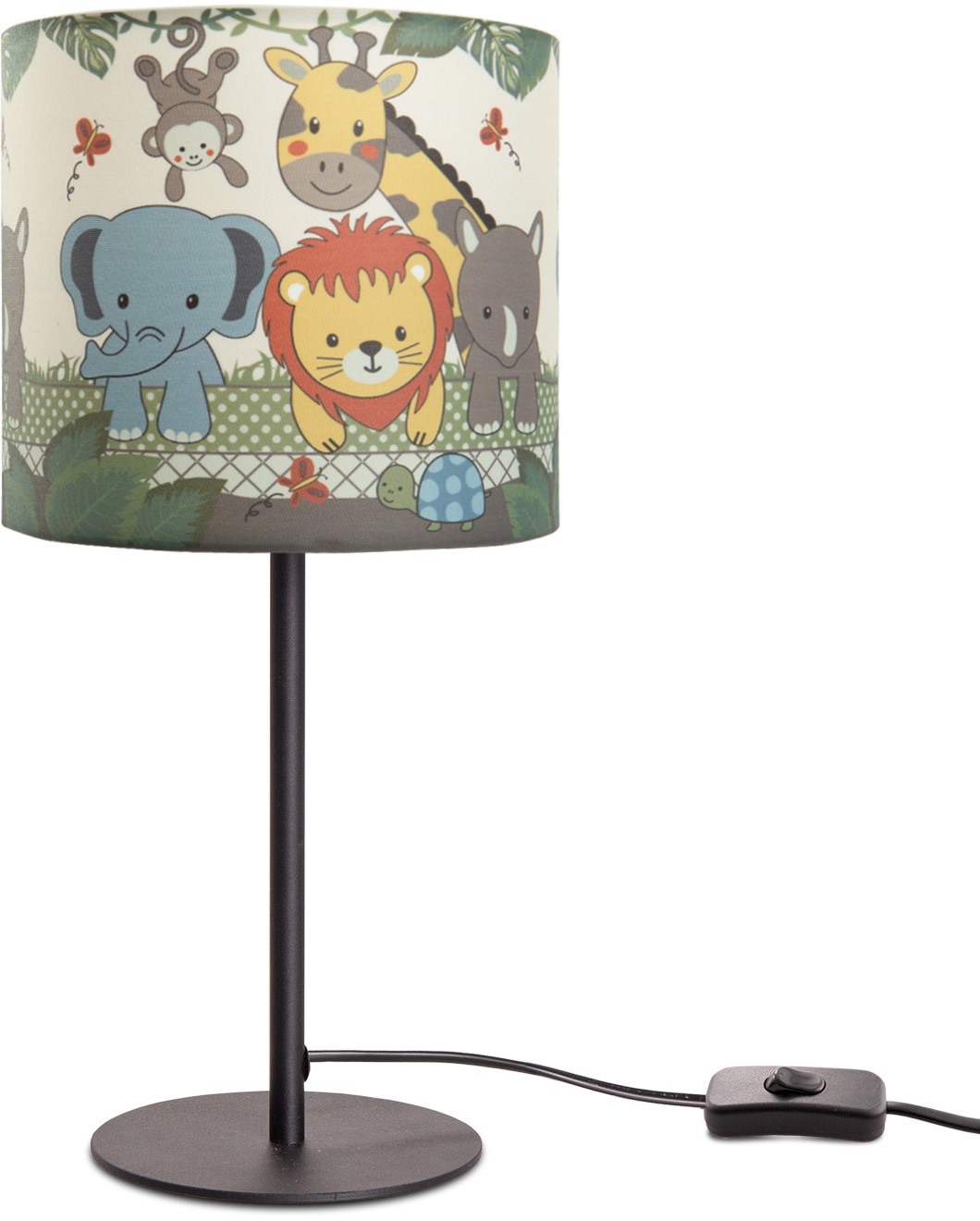 Paco Home Tischleuchte »Diamond 634«, 1 flammig-flammig, Kinderlampe LED  Kinderzimmer Lampe Dschungel-Tiere, Tischleuchte E14 online kaufen | mit 3  Jahren XXL Garantie | Tischlampen