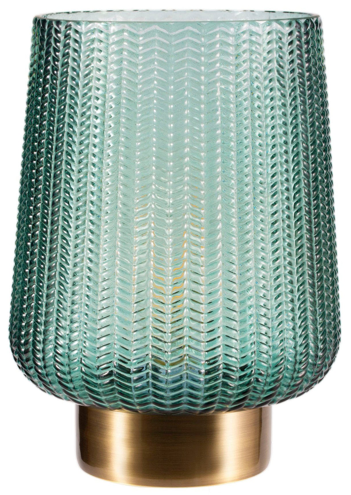 Pauleen Tischleuchte »Pretty Glamour«, 1 flammig, Leuchtmittel E27 | Leuchtmittel wechselbar, E27, Batterbiebetrieben, Timerfunktion, Windlicht