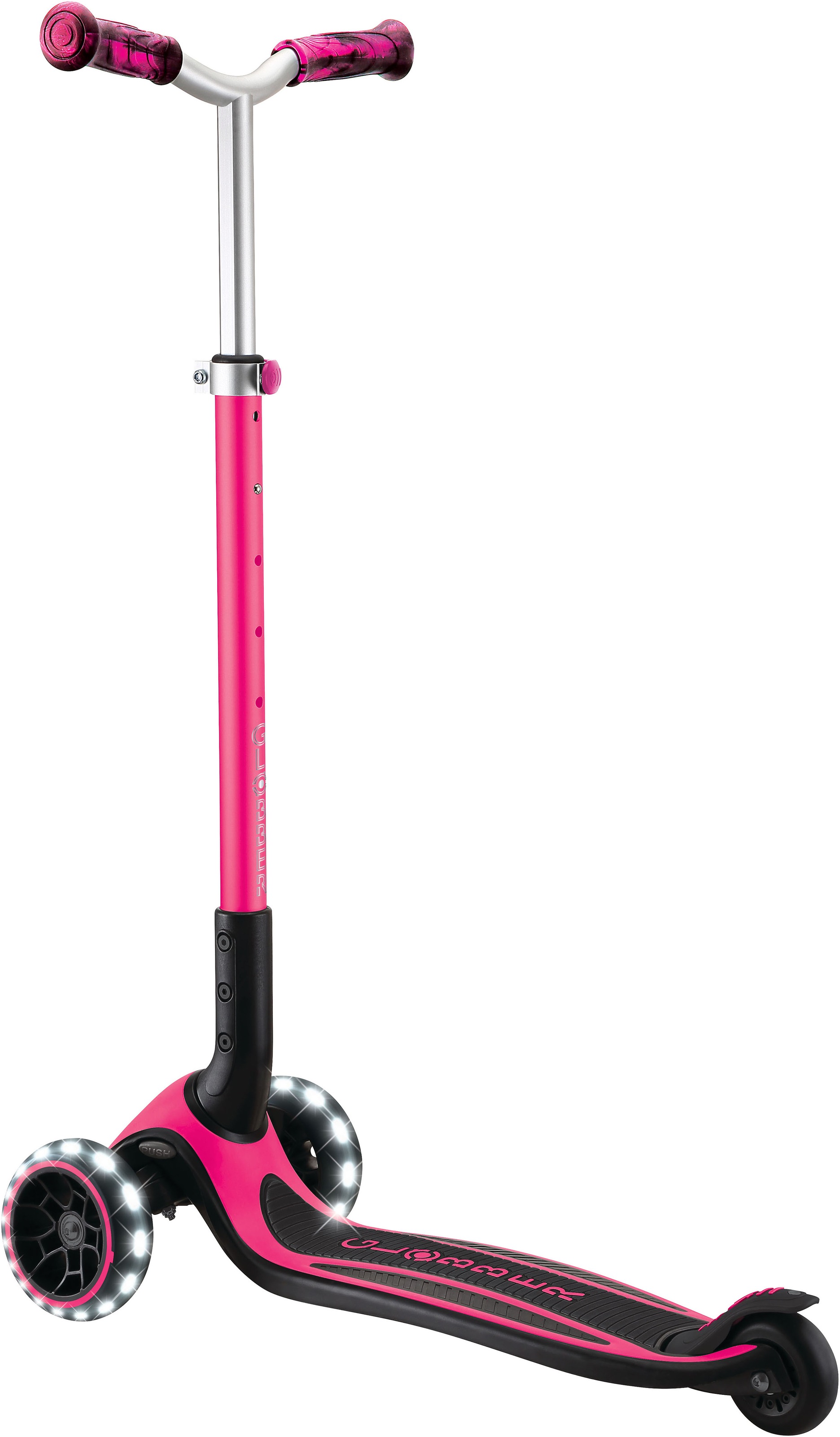 Globber Tretroller »ACE LIGHTS, mit Leuchtrollen«