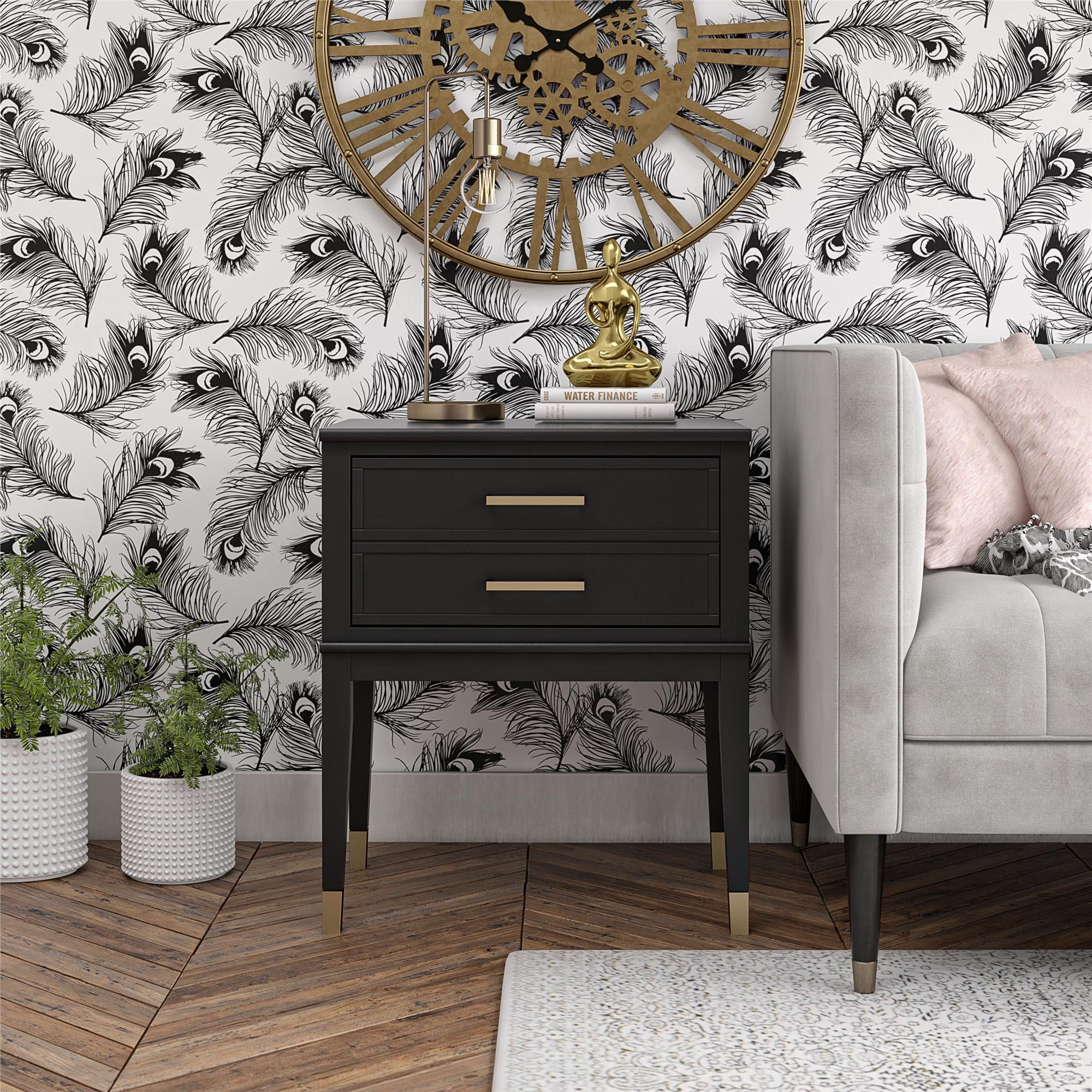 CosmoLiving by Cosmopolitan Beistelltisch »Westerleigh« 1 Stk. tlg. 1 Schublade, aus pflegeleichtem MDF, Beine aus Massivholz, Höhe 72 cm