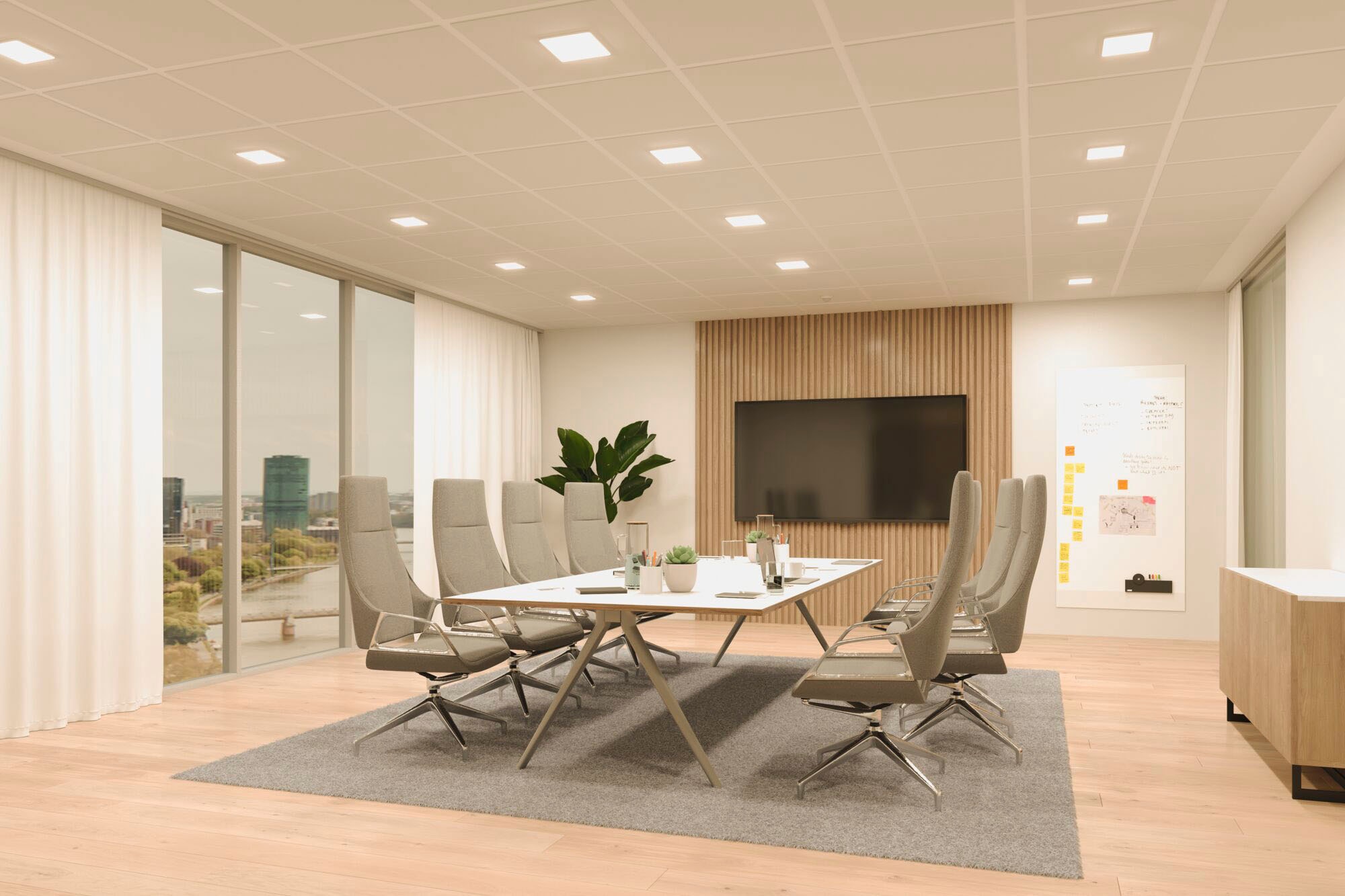 Paulmann LED Einbauleuchte »Veluna VariFit Edge IP44 eckig 90x90mm 500lm 4000K Weiß dimmbar«, 1 flammig, LED Einbaupanel IP44 eckig 90x90mm 500lm 4000K Weiß dimmbar