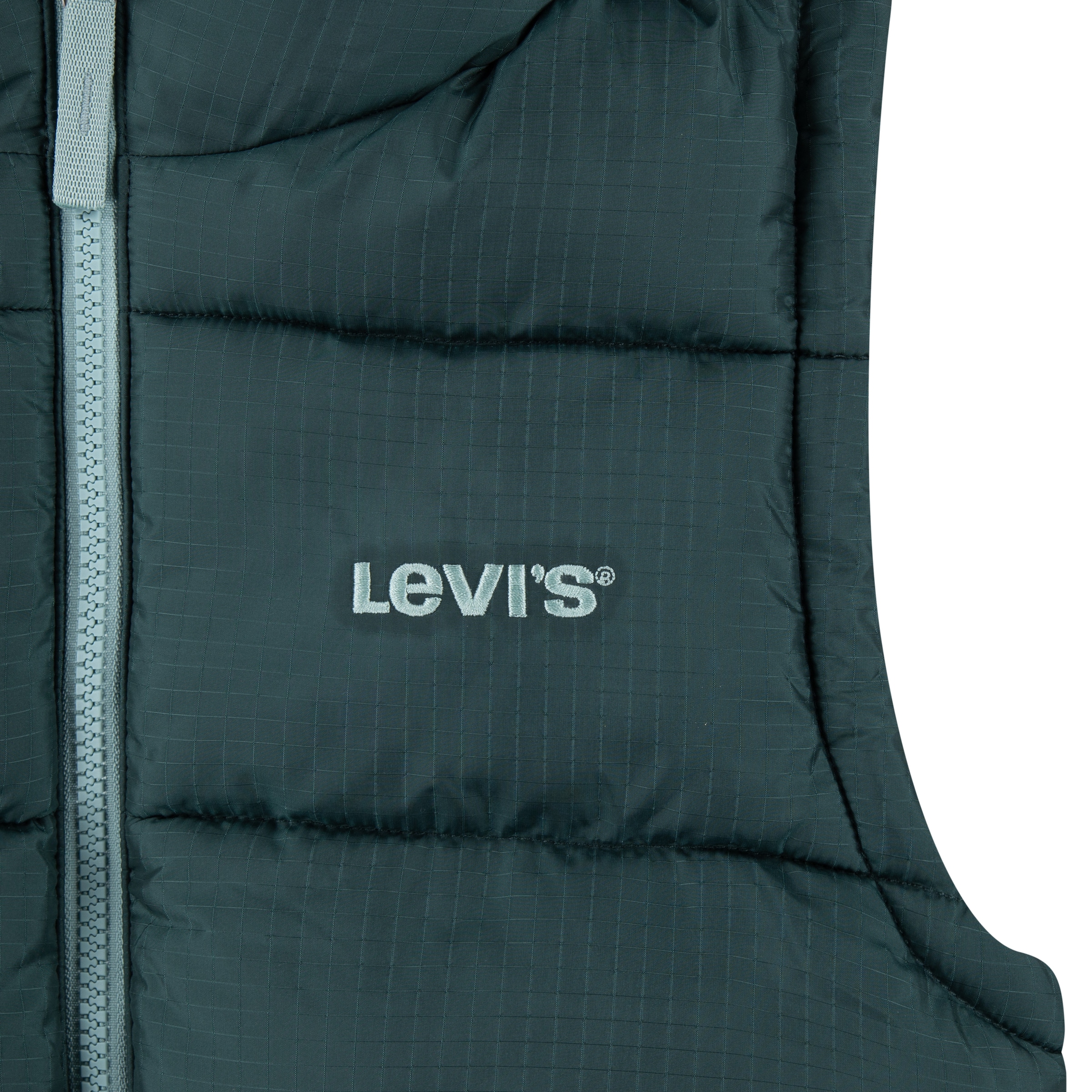 Levi's® Kids Steppweste »LVB ESSENTIAL VEST«, mit farblich abgesetztem Reißverschluss

