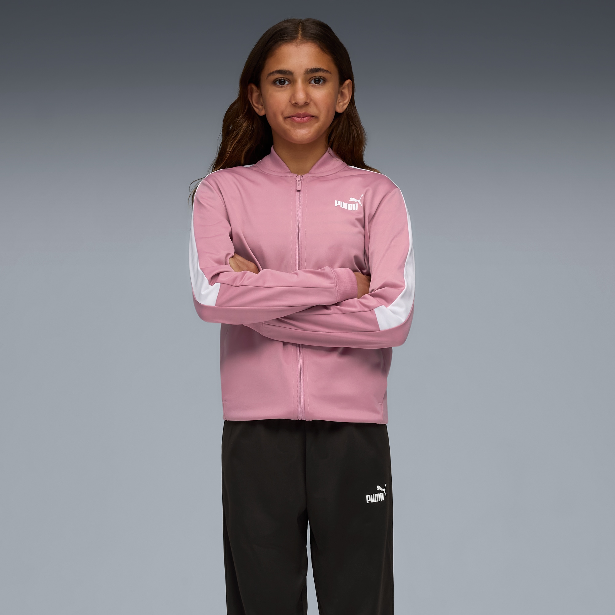 PUMA Trainingsanzug »POLY BASEBALL SUIT G«, (2 tlg.)