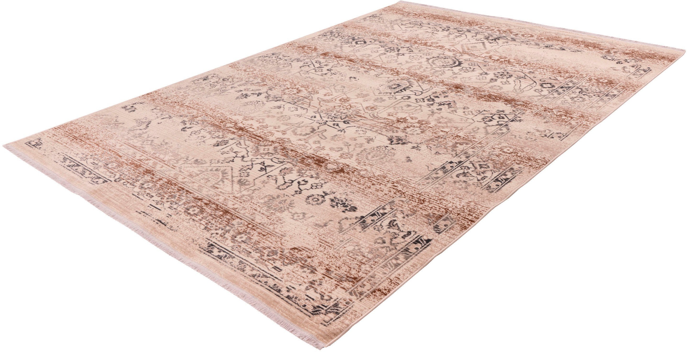 calo-deluxe Teppich »Valessa-606« rechteckig 5 mm Höhe Wohnzimmer