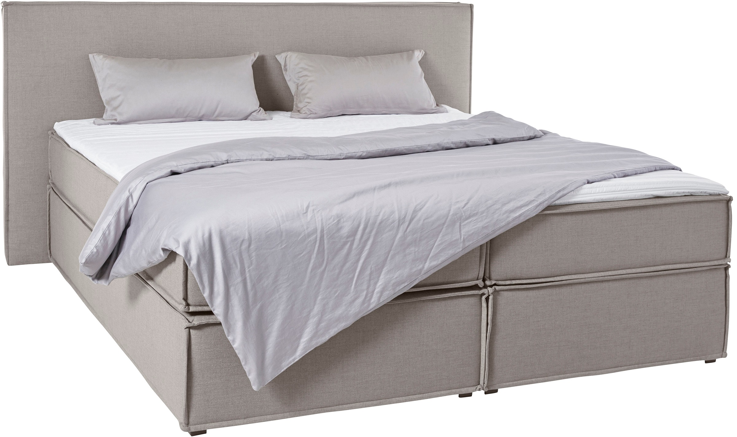 LeGer Home by Lena Gercke Boxspringbett »Yuma«, incl. Topper, in 4 Breiten, 3 Matratzenarten und je 2 Härtegraden