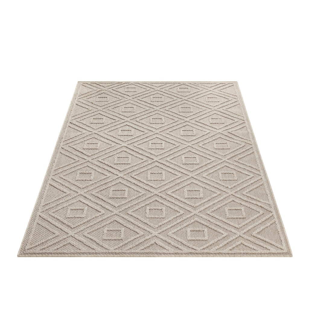 Ayyildiz Teppiche Outdoorteppich »PATARA 4956«, rechteckig, Pflegeleicht / Strapazierfähig / In- und Outdoor geeignet