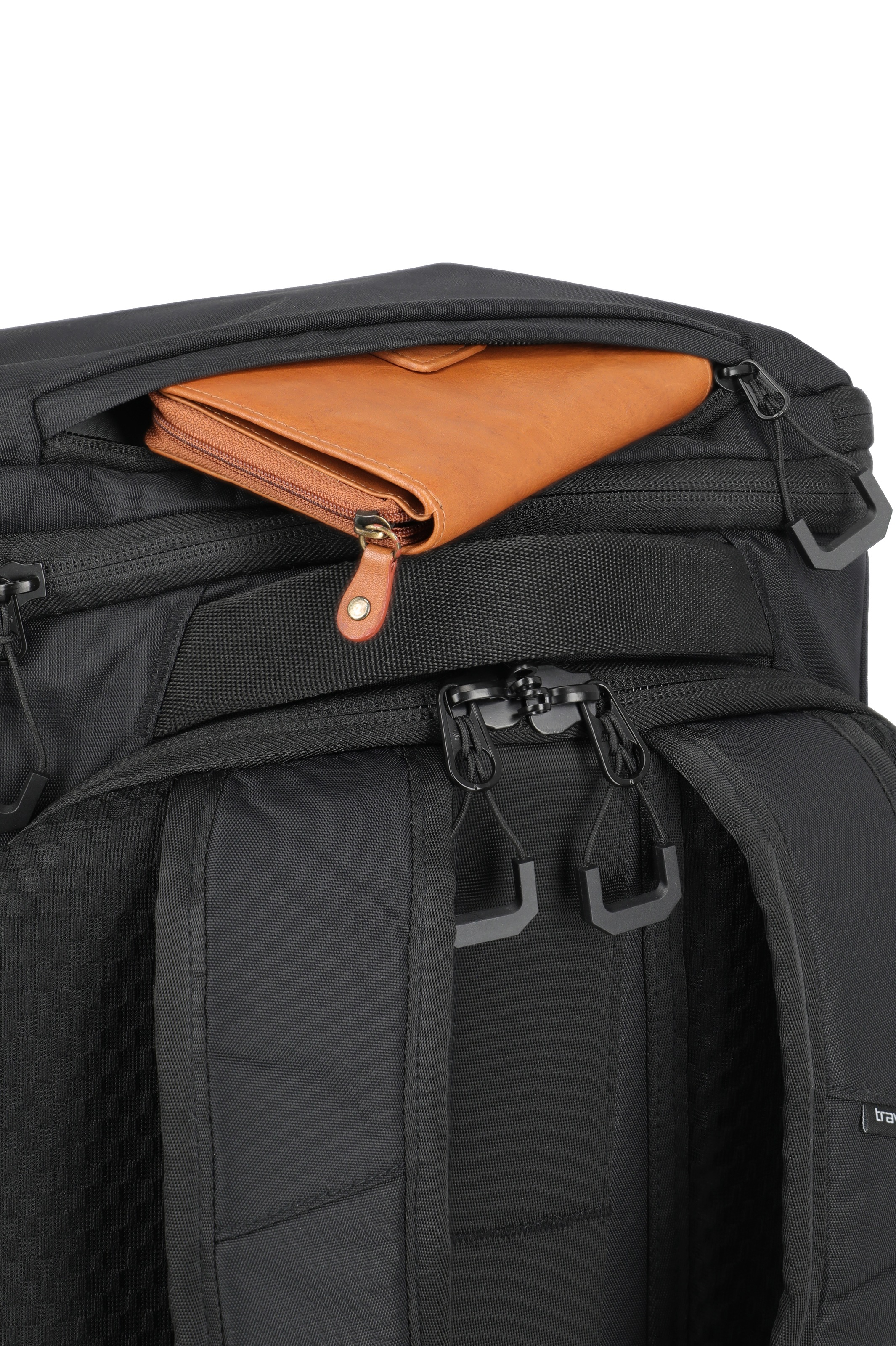 travelite Reisetasche »VENTURE LINE Rucksack mit Laptopfach« mit Aufsteckfunktion und Laptopfach – vielseitig nutzbar