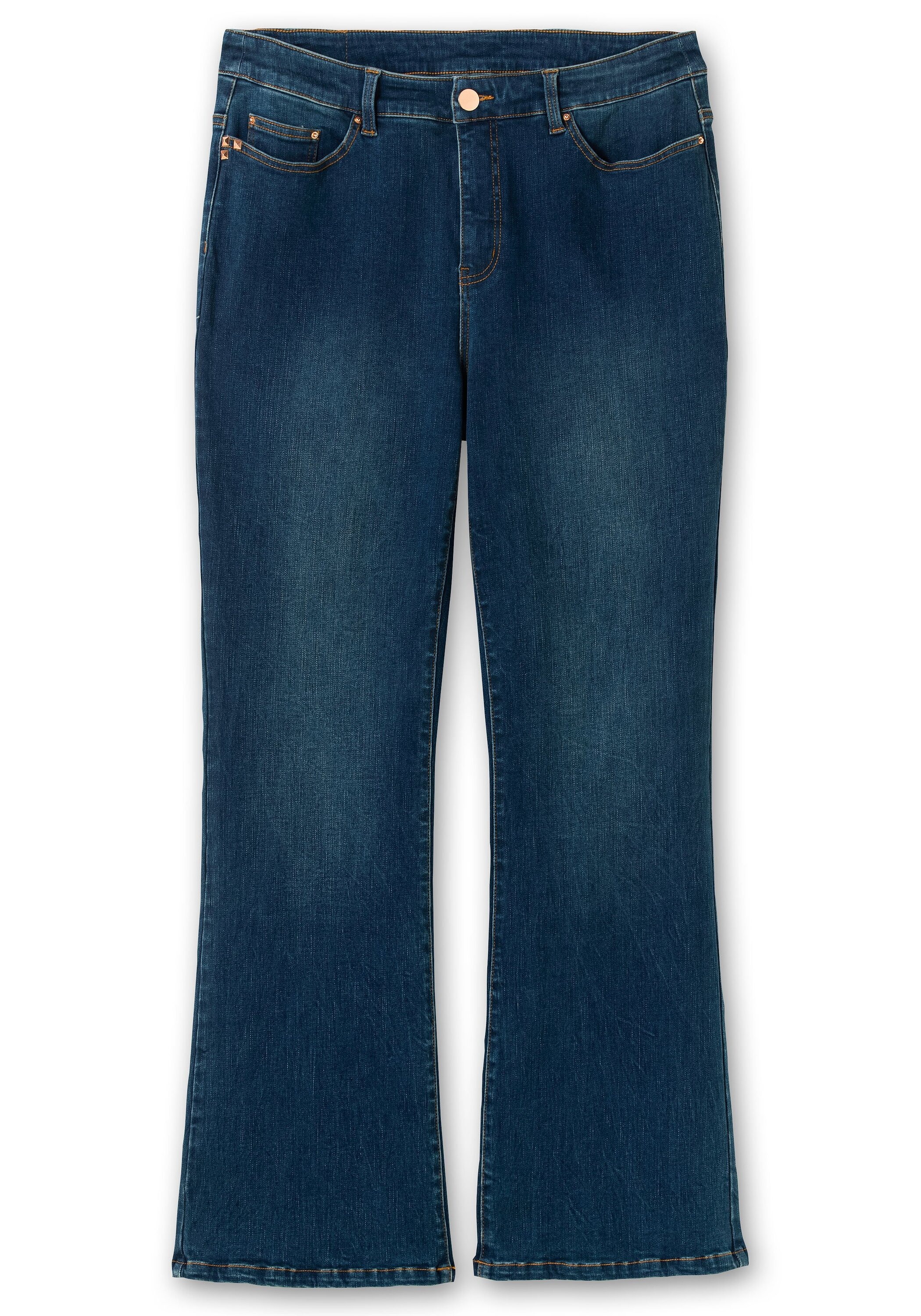 Sheego Bootcut-Jeans »Bootcut Stretch-Jeans mit Bodyforming-Effekt mit Bodyforming-Effekt«