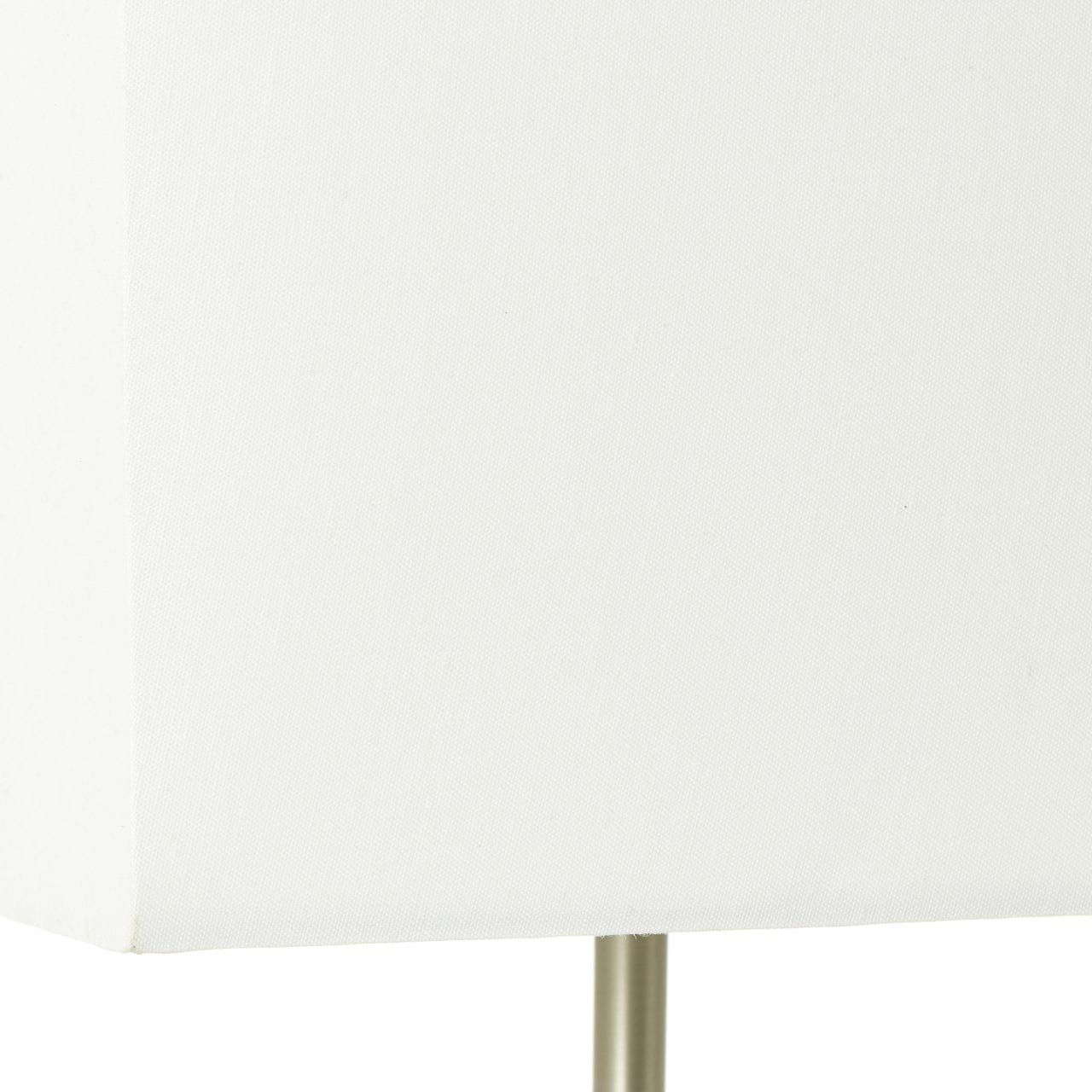 Brilliant Tischleuchte »Aglae«, 1 flammig-flammig, 42,5 cm Höhe, mit Touch-Funktion, 1 x E14, Metall/Textil, weiß