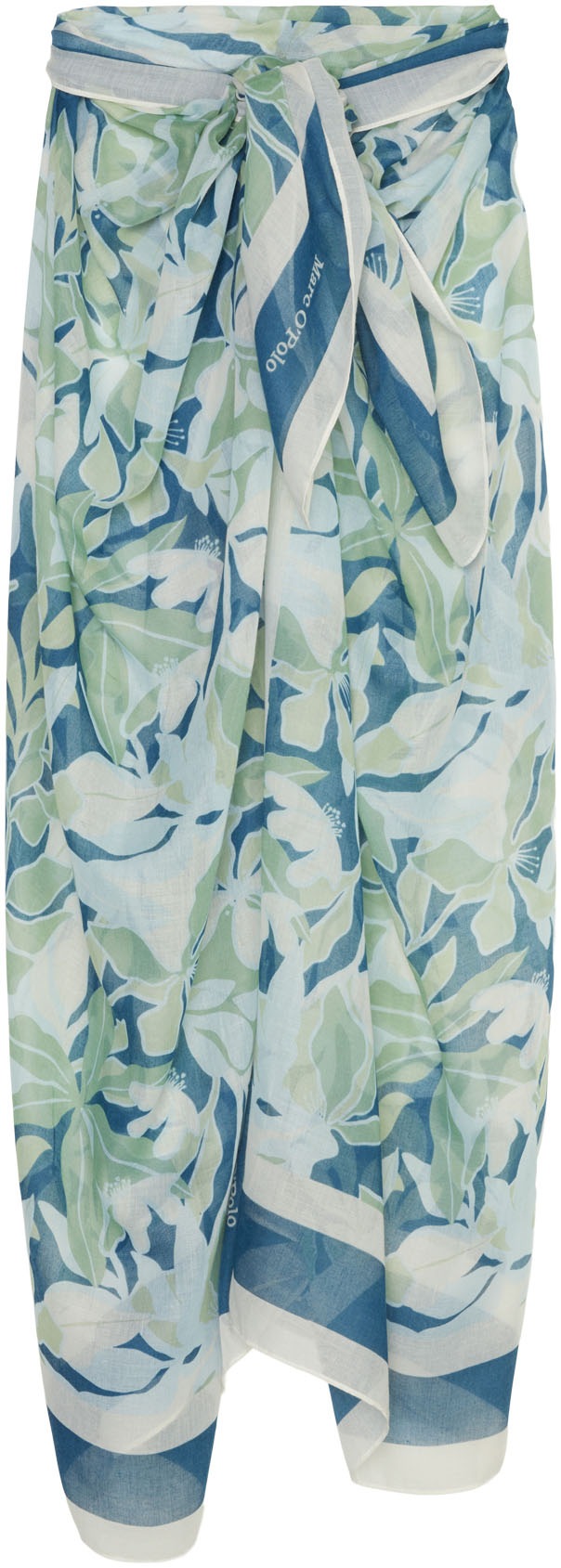 Marc O'Polo, Damen, XXL-Schal »Multi Floral« mit vielseitigen Trageoptionen, floral print, floral print, Pareo von Marc O'Polo