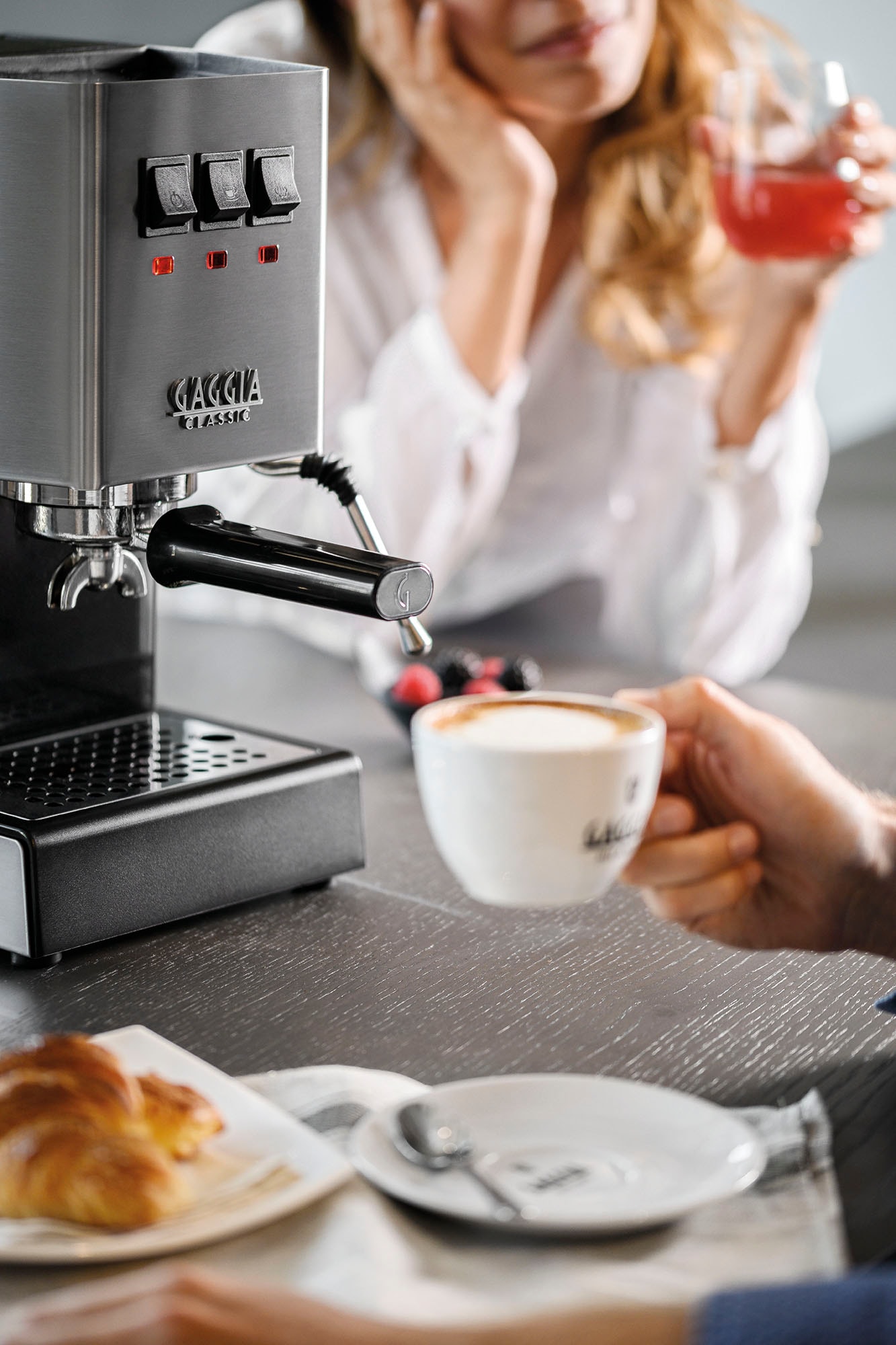 Gaggia Espressomaschine »Classic Evo Stainless Steel«, Siebträger