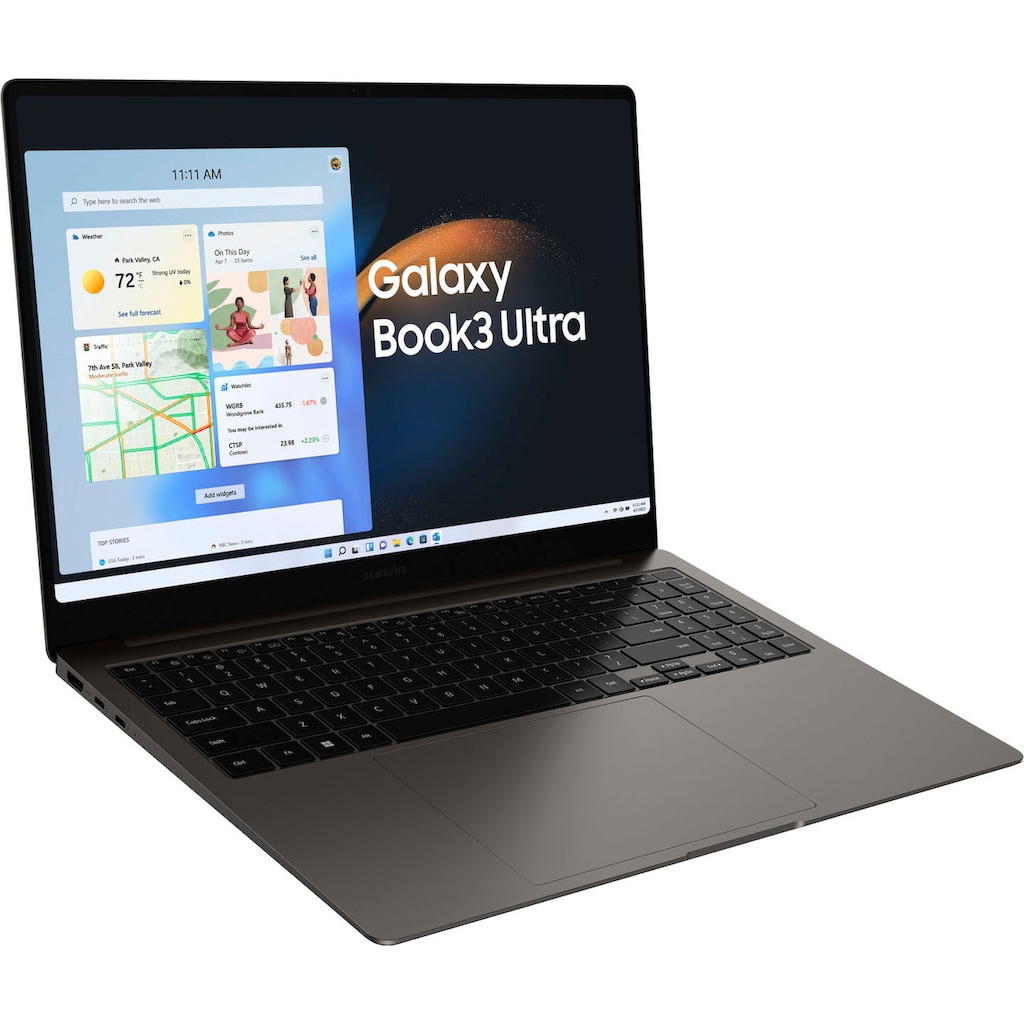 Samsung Notebook »Galaxy Book3 Ultra«, 40,62 cm, / 16 Zoll, Intel, Core i9, GeForce RTX 4070, 1000 GB SSD