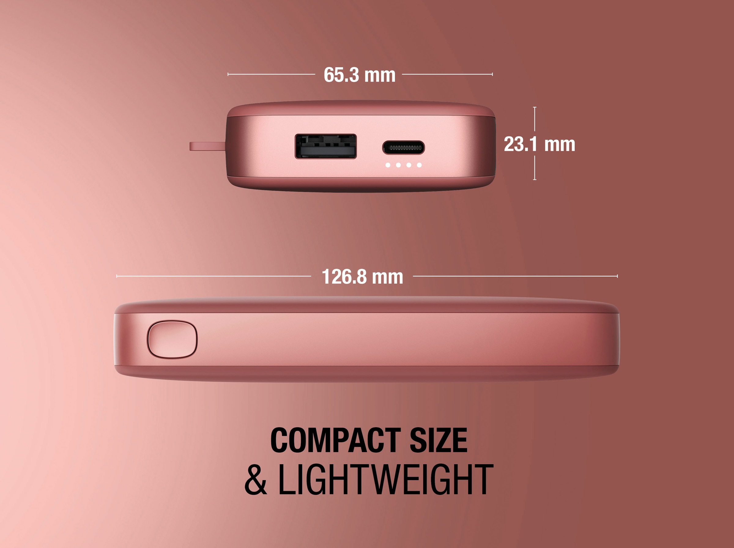 Fresh´n Rebel Powerbank »Power Pack 12000mAh mit USB-C, Ultra Fast Charge & 20W PD«