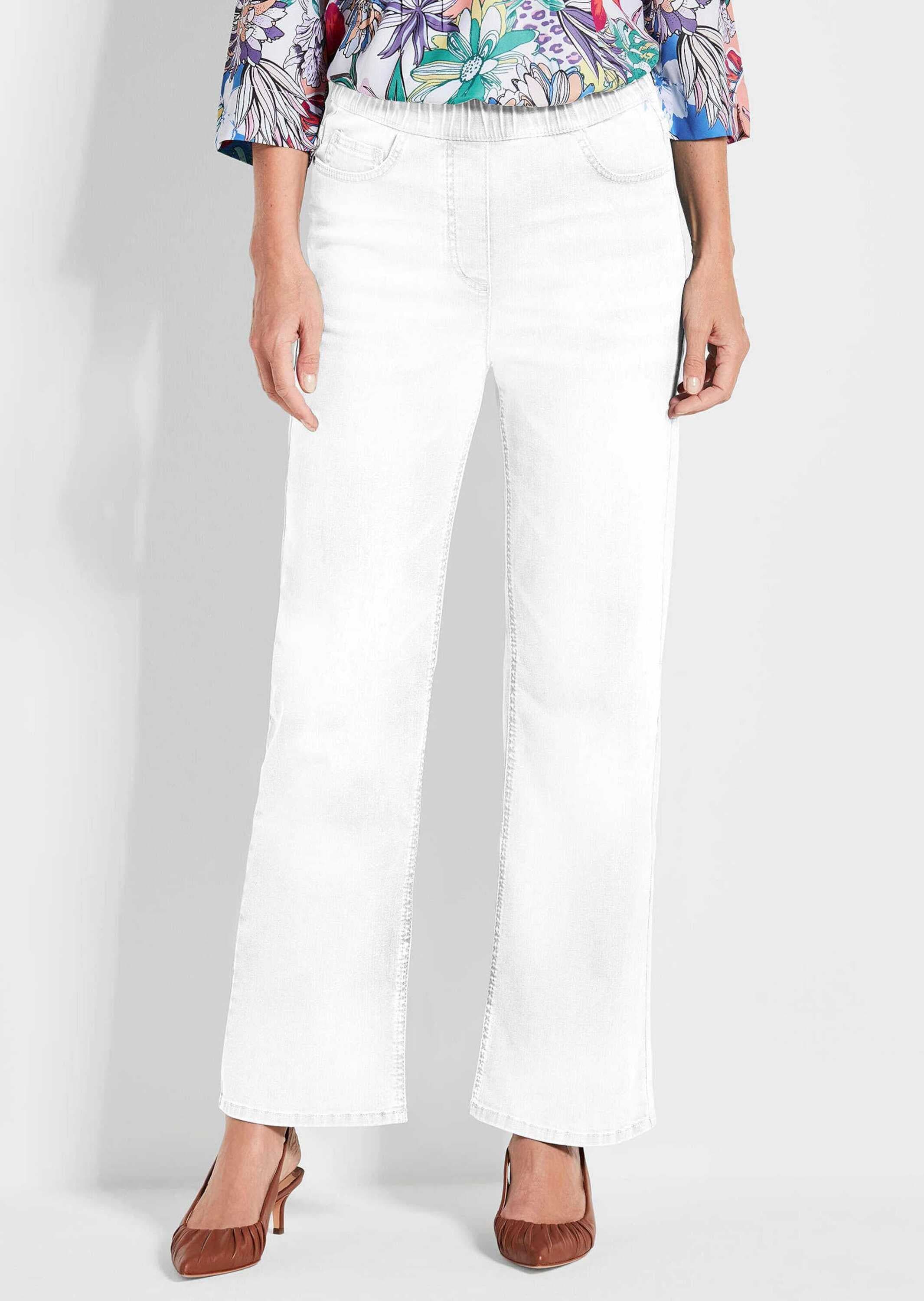 GOLDNER Stretch-Jeans »Kurzgröße Bequeme Jeanshose VERA«