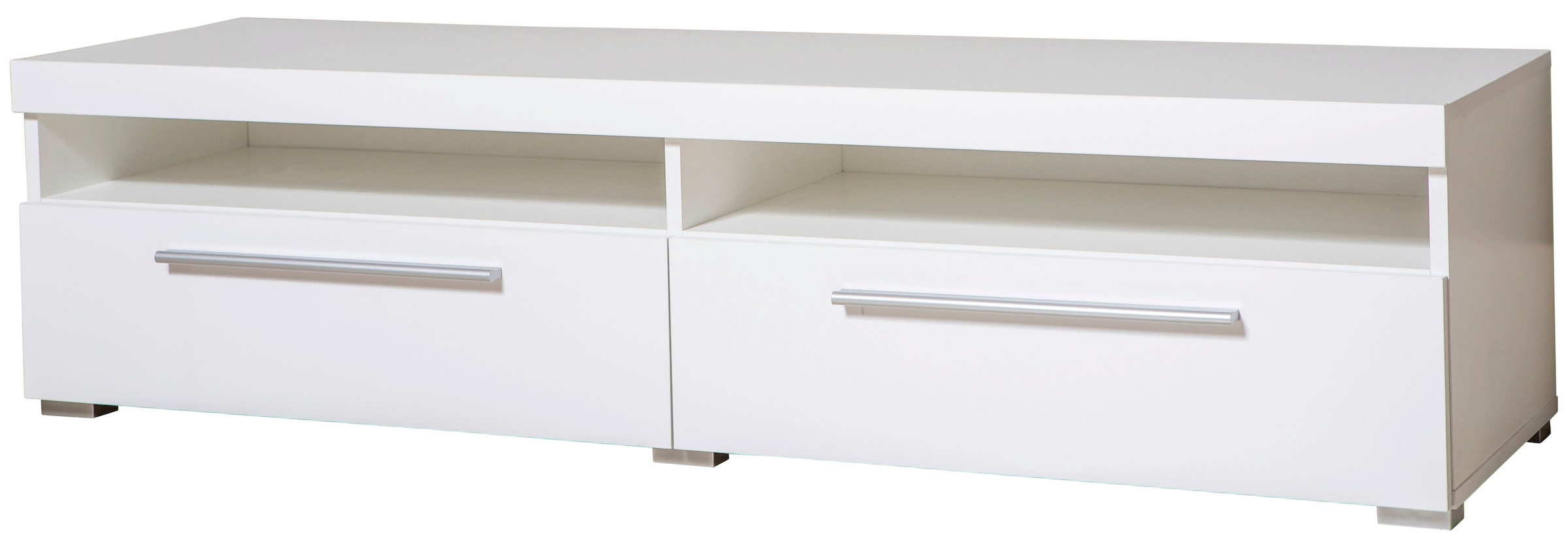 INOSIGN Lowboard »India,Breite 140 cm, stilvolle Fernsehschrank mit offenen Fächern«, TV-Board ohne Beleuchtung, TV-Kommode mit viel Stauraum