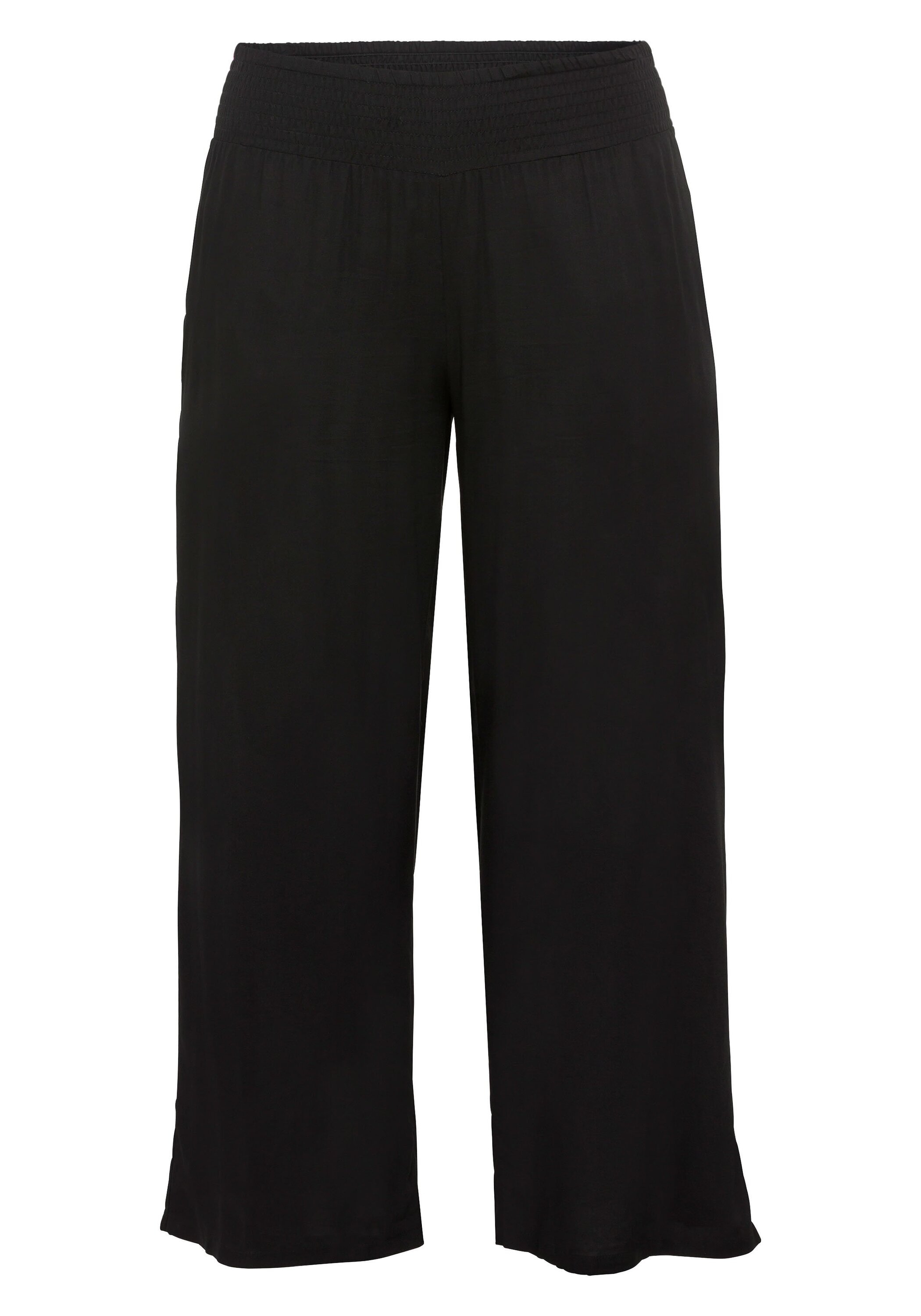 Sheego Schlupfhose »Strandhose mit Smokbund und Taschen«