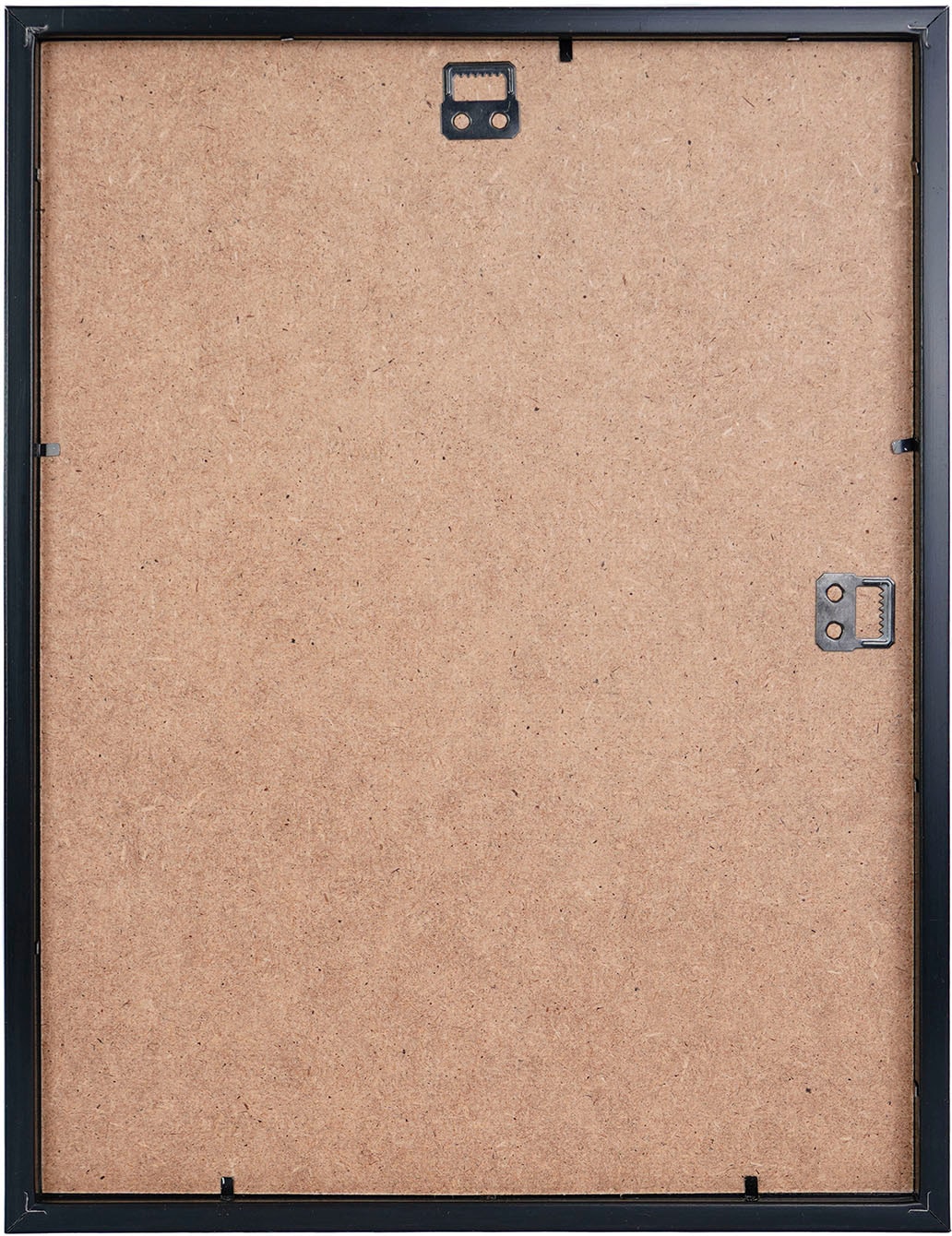 queence Bild »La Personne«, Schriftzüge-Schriftzug-Abstrakt-Gesicht-Figuren, (1 St.), gerahmt
