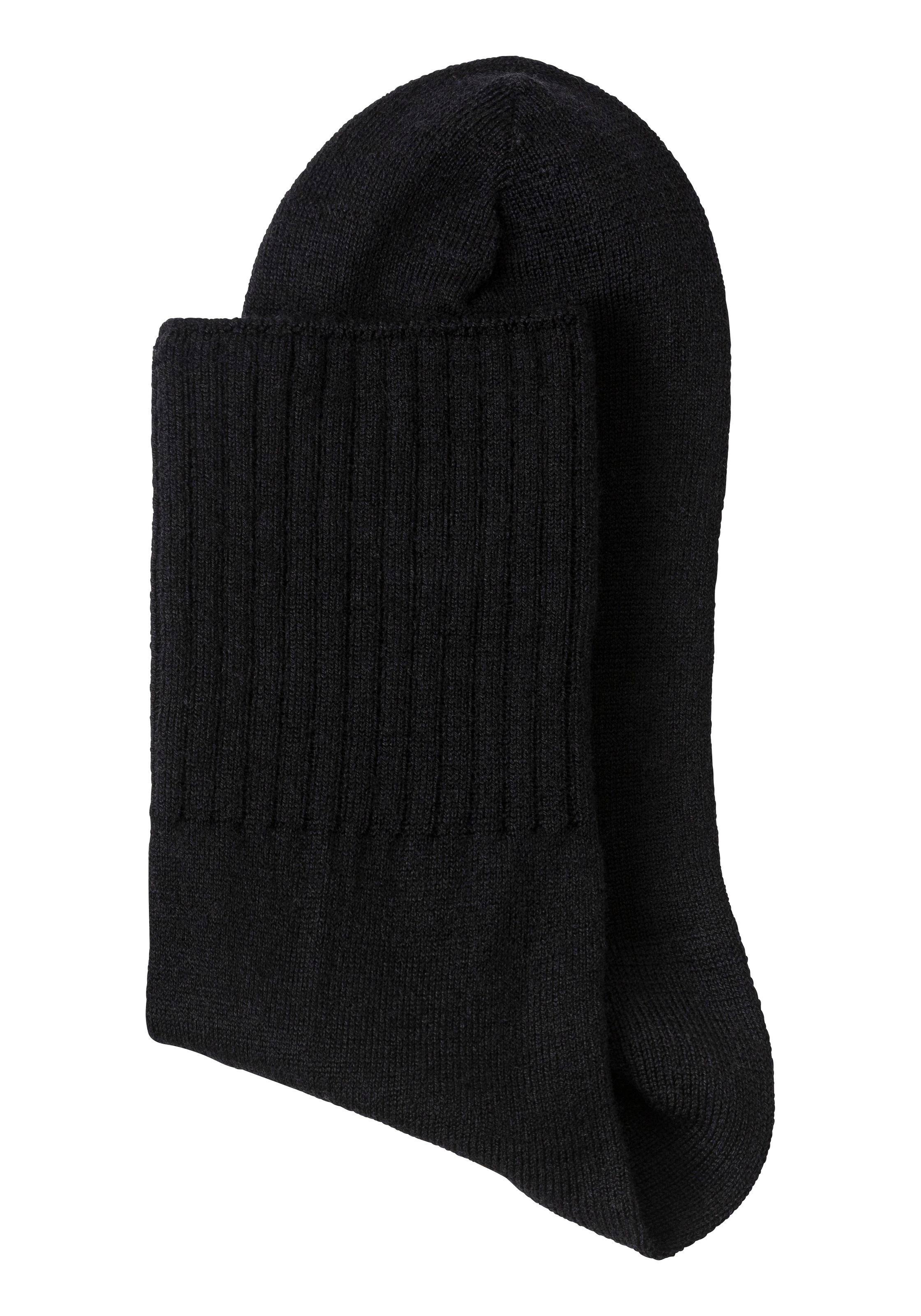 Lavana Umschlagsocken, (Packung, 3 Paar), fein gestrickt mit 53% Wolle