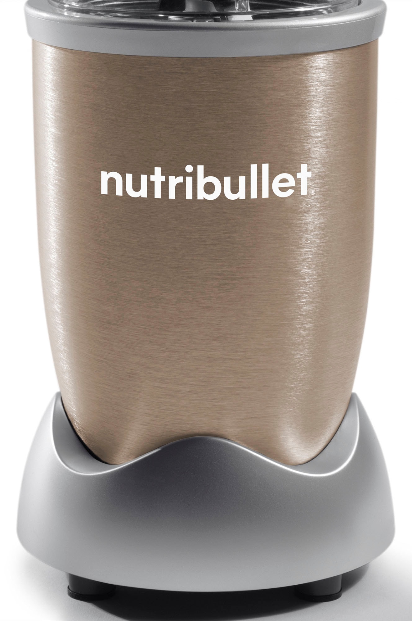 nutribullet Smoothie-Maker »NB907CP«, 900 W, Standmixer, Multifunktionsmixer inkl. 2 Trinkbecher, Champagner