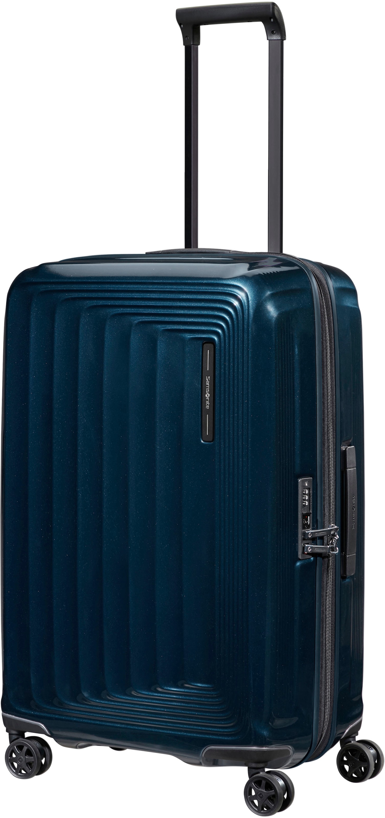Samsonite Hartschalen-Trolley »NUON, verschiedene Größen und Farben«, 4 Rollen, Hartschalen-Koffer TSA-Zahlenschloss Volumenerweiterung bei S/XL