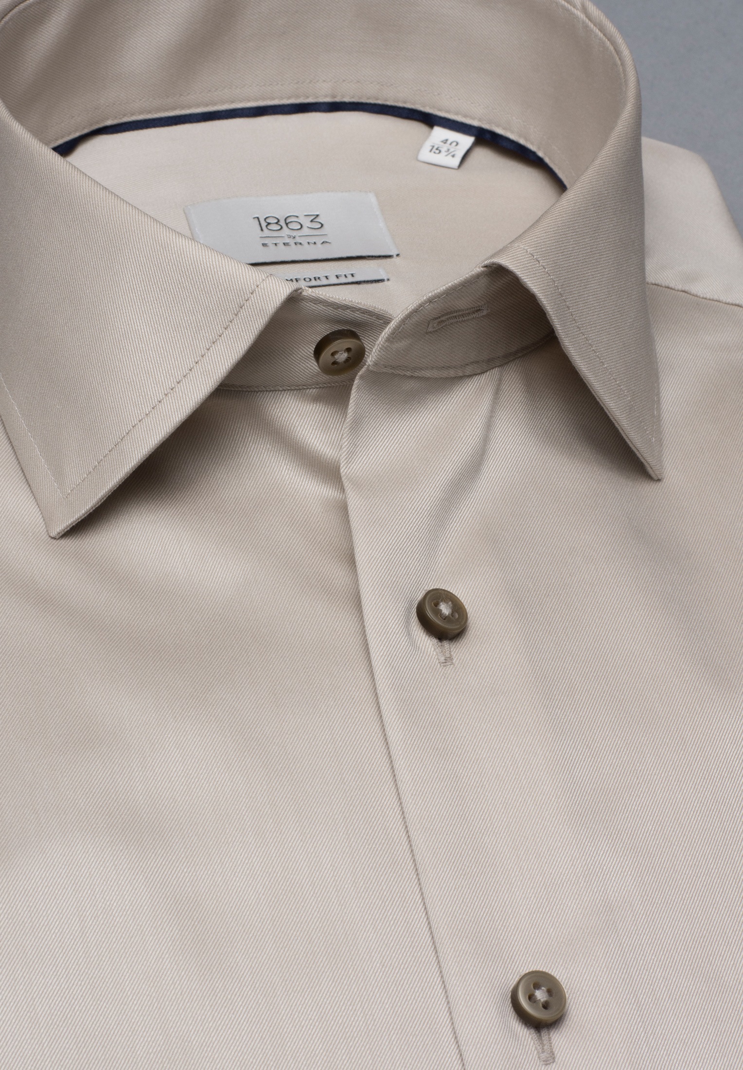 Eterna Langarmhemd »COMFORT FIT« NON IRON (bügelfrei)